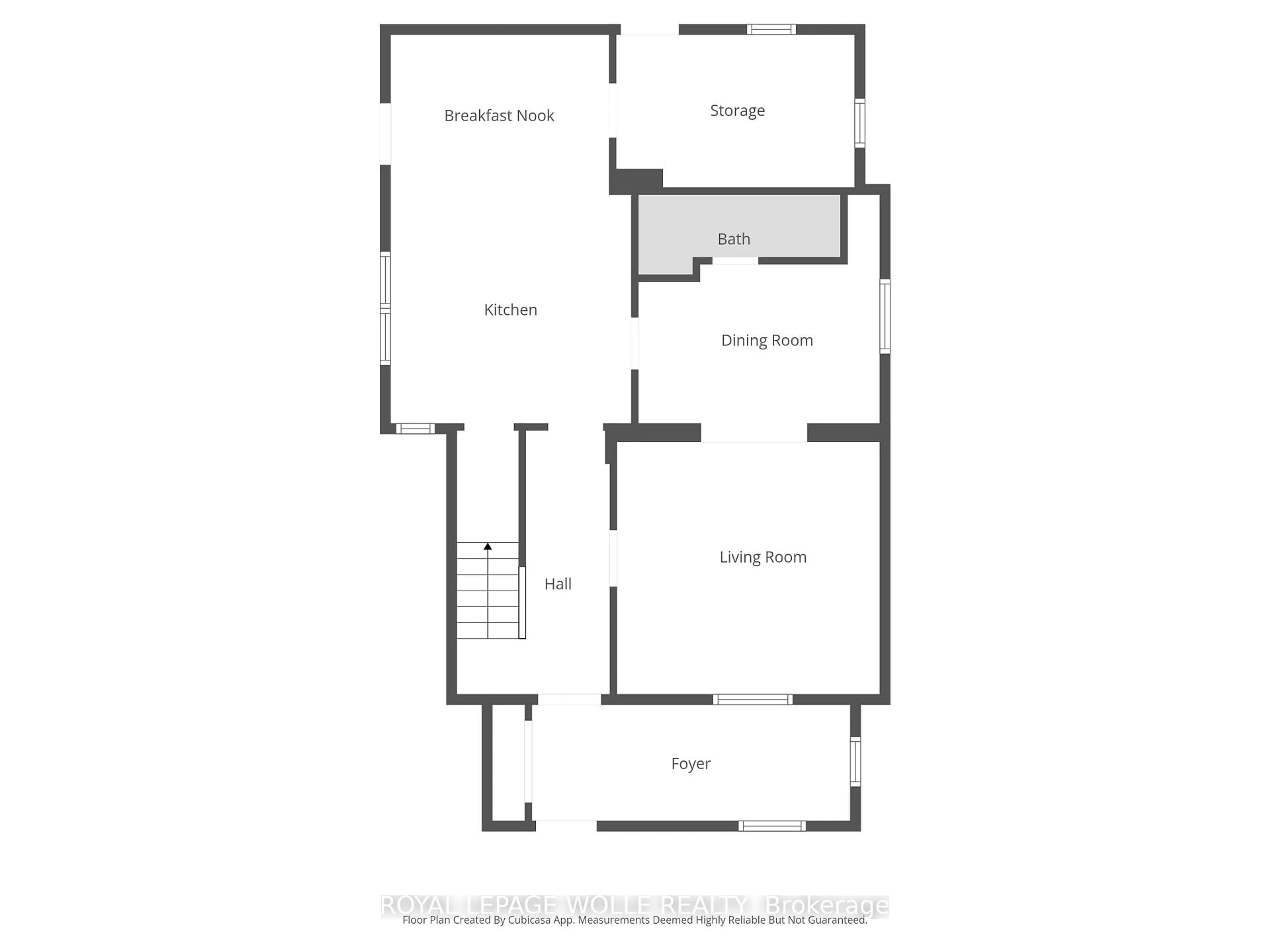 Floor plan for 392 Breithaupt St, Kitchener Ontario N2H 5H9