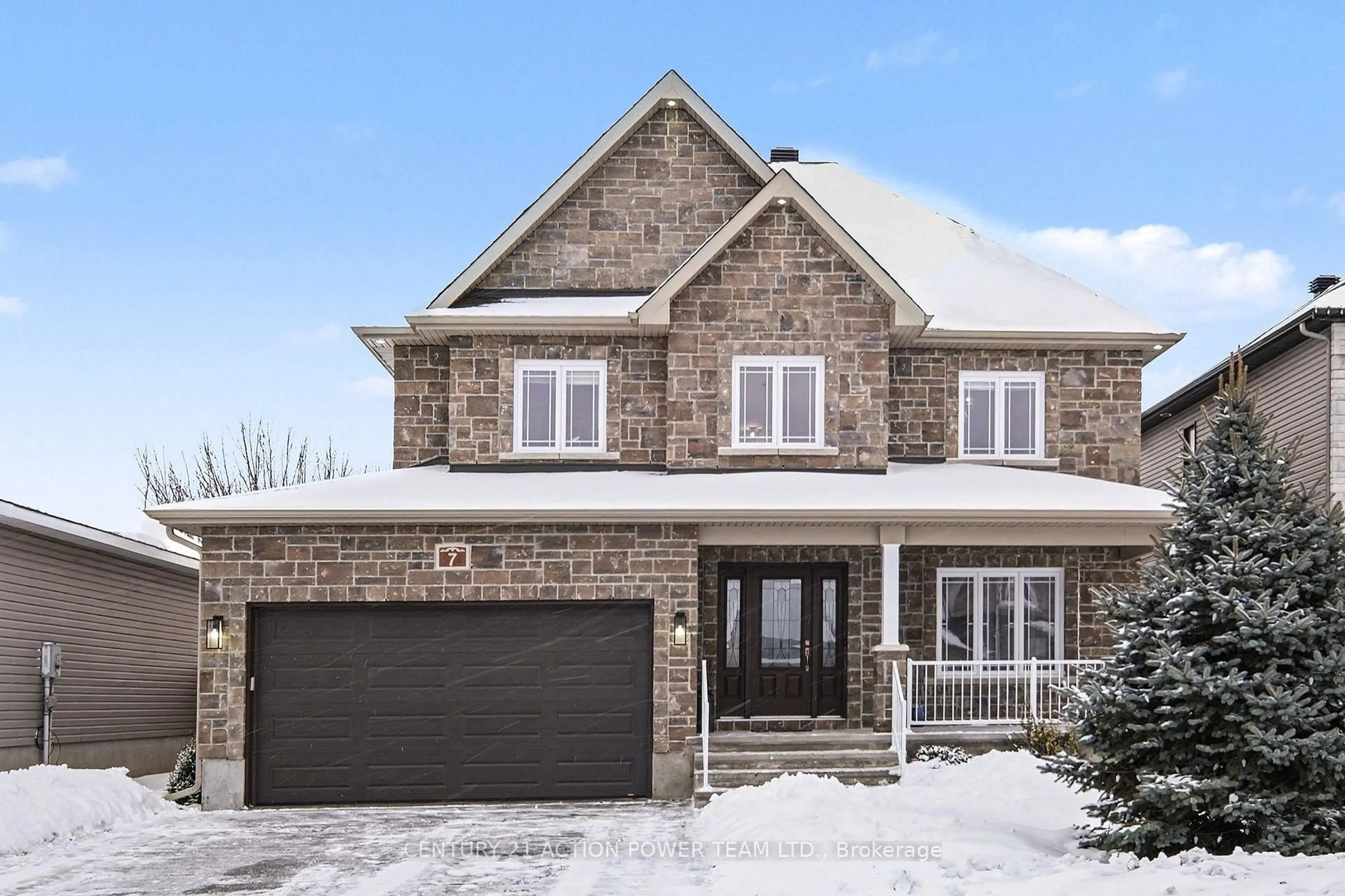 Home with brick exterior material, street for 7 Richer St, North Stormont Ontario K0A 1R0