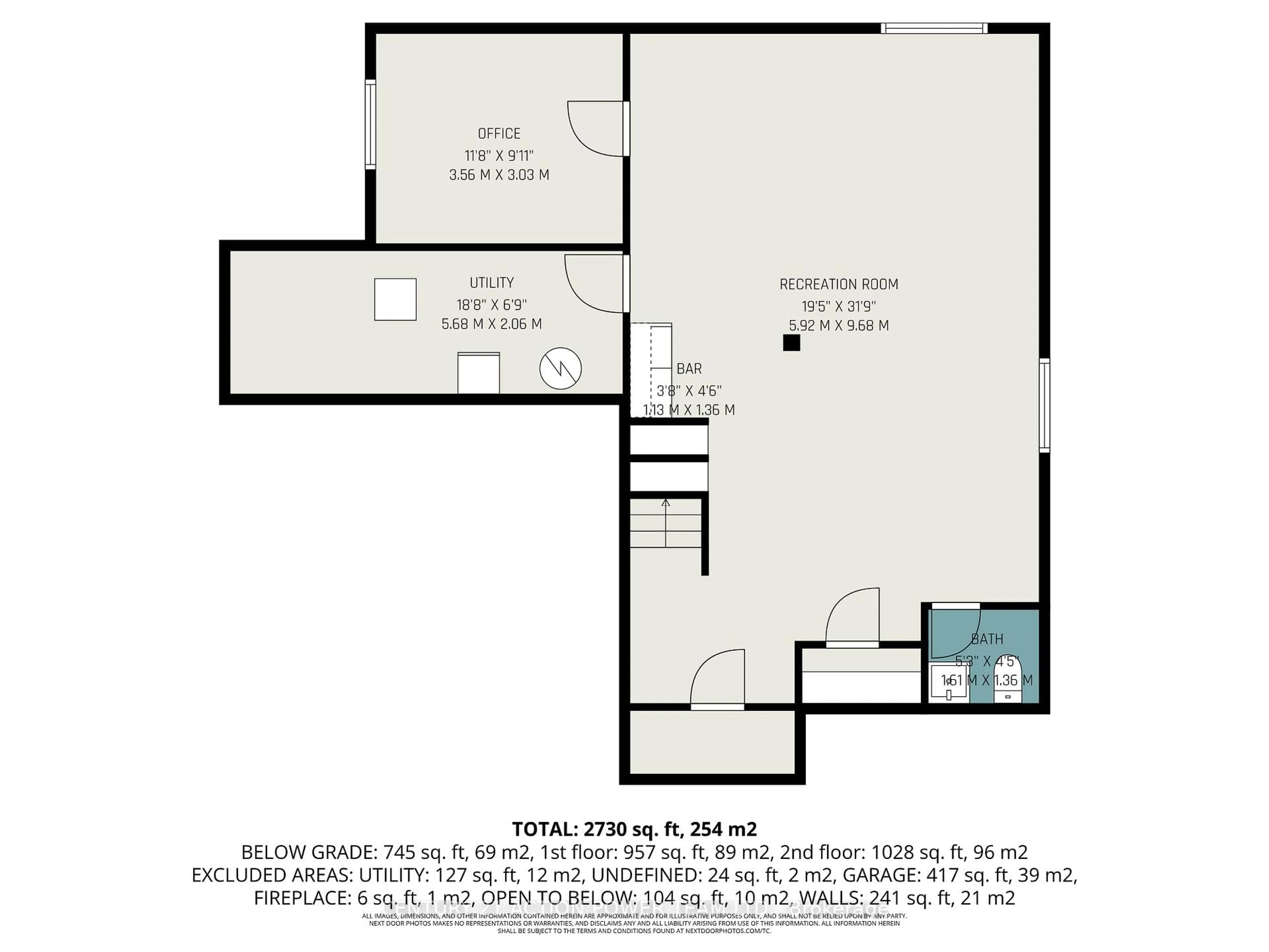 Floor plan for 7 Richer St, North Stormont Ontario K0A 1R0