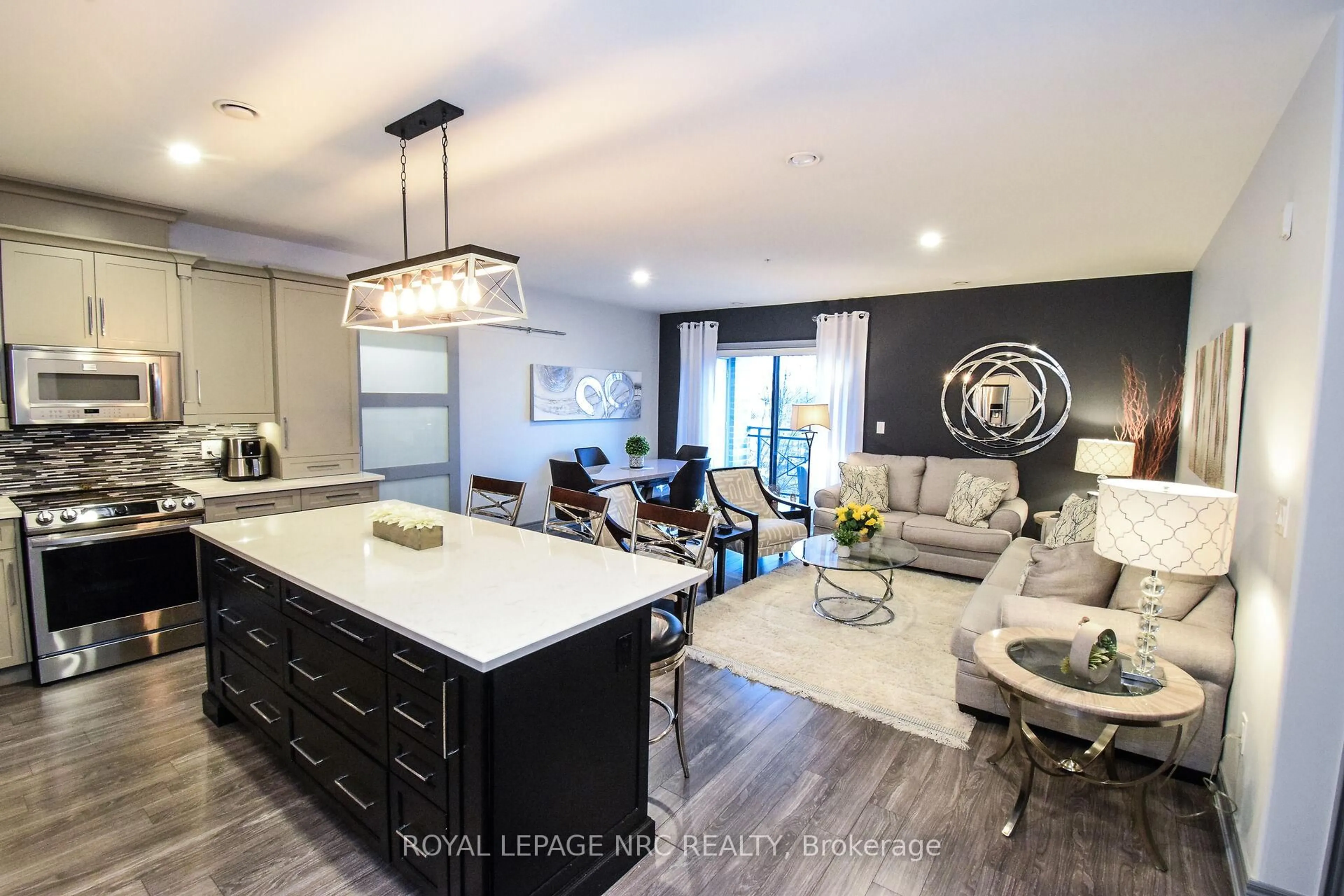 Open concept kitchen, unknown for 379 Scott St #305, St. Catharines Ontario L2M 3W2