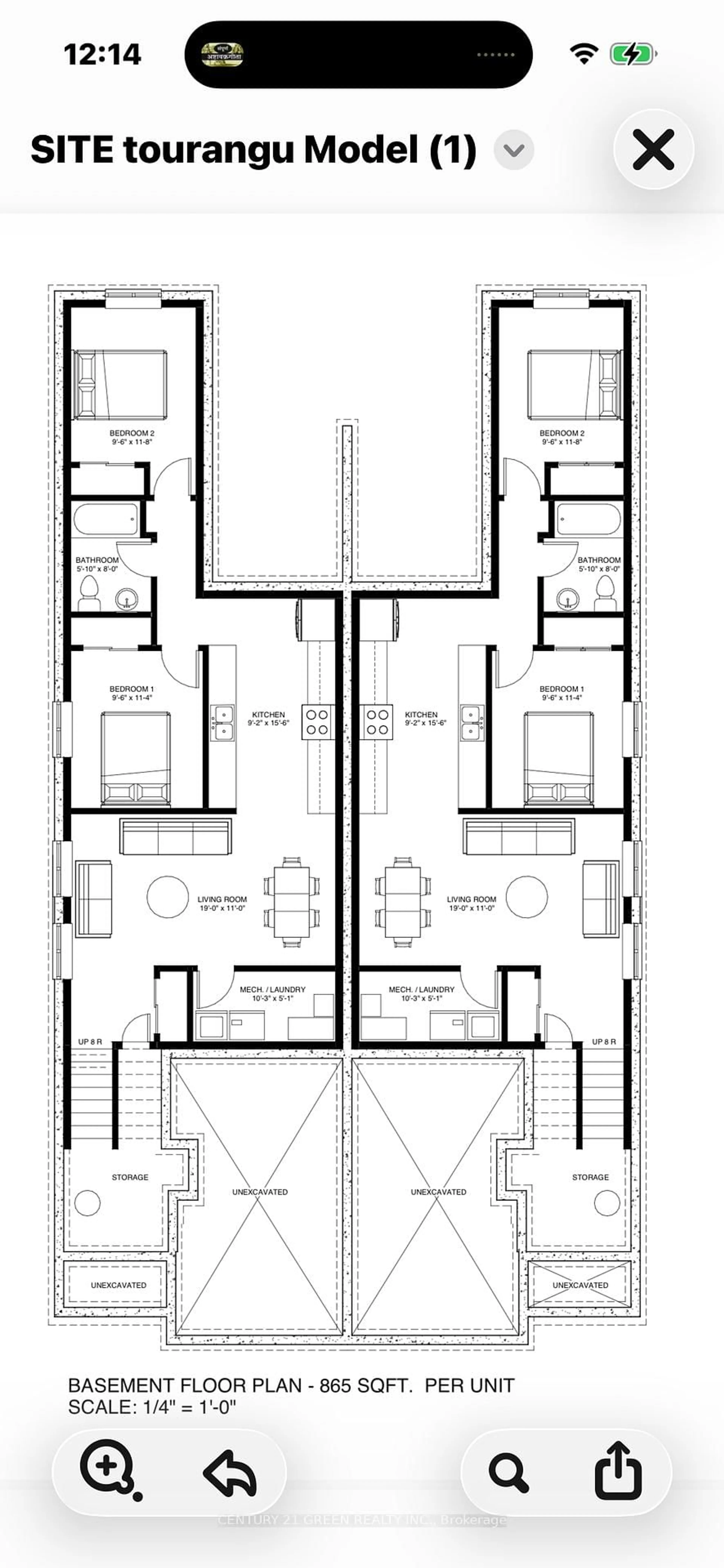 Floor plan for LOT 2 Block 6 Elizabeth St, Chatham-Kent Ontario N8A 3G1