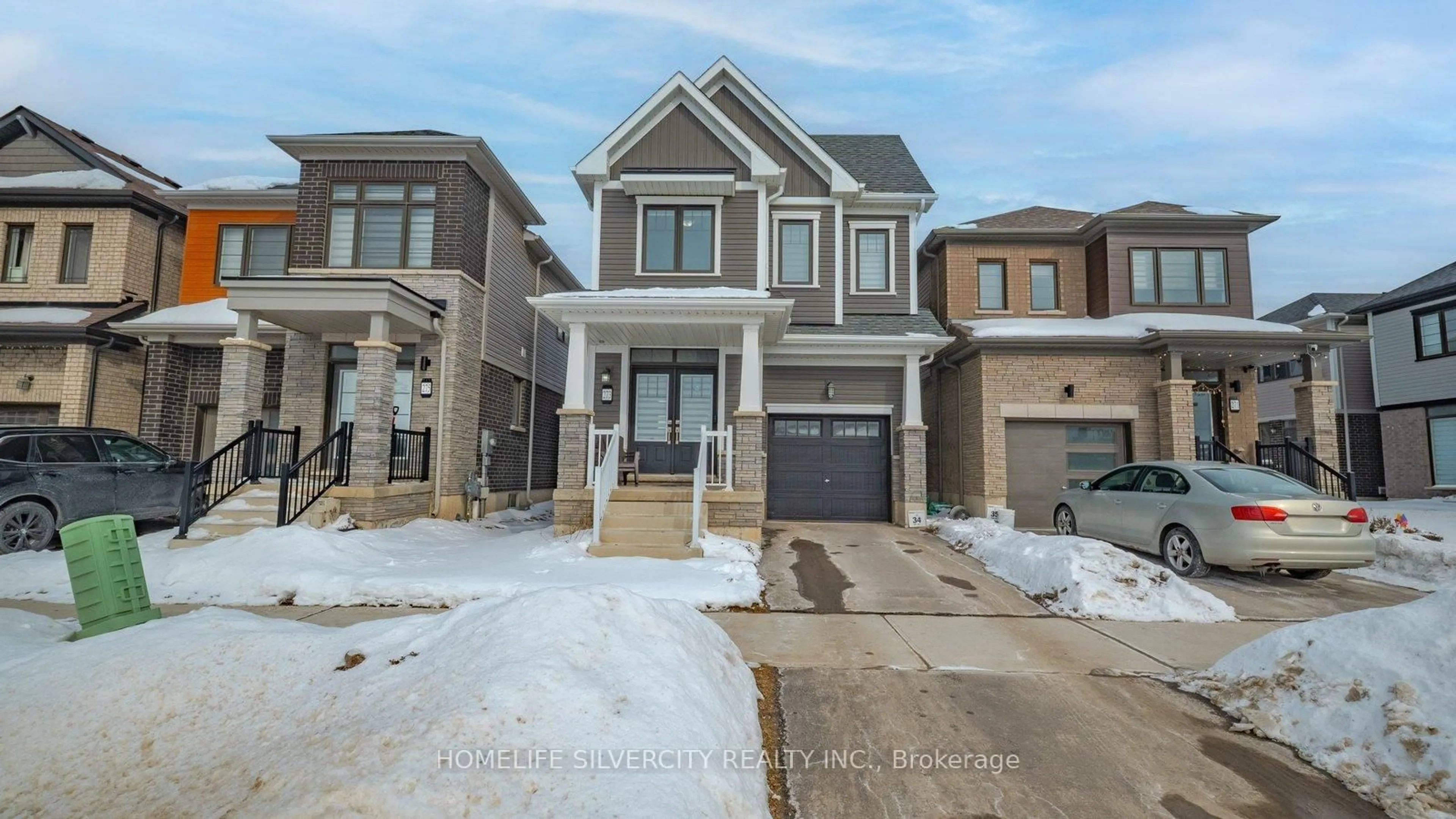 Home with brick exterior material, street for 273 Gillespie Dr, Brantford Ontario N3T 0W1