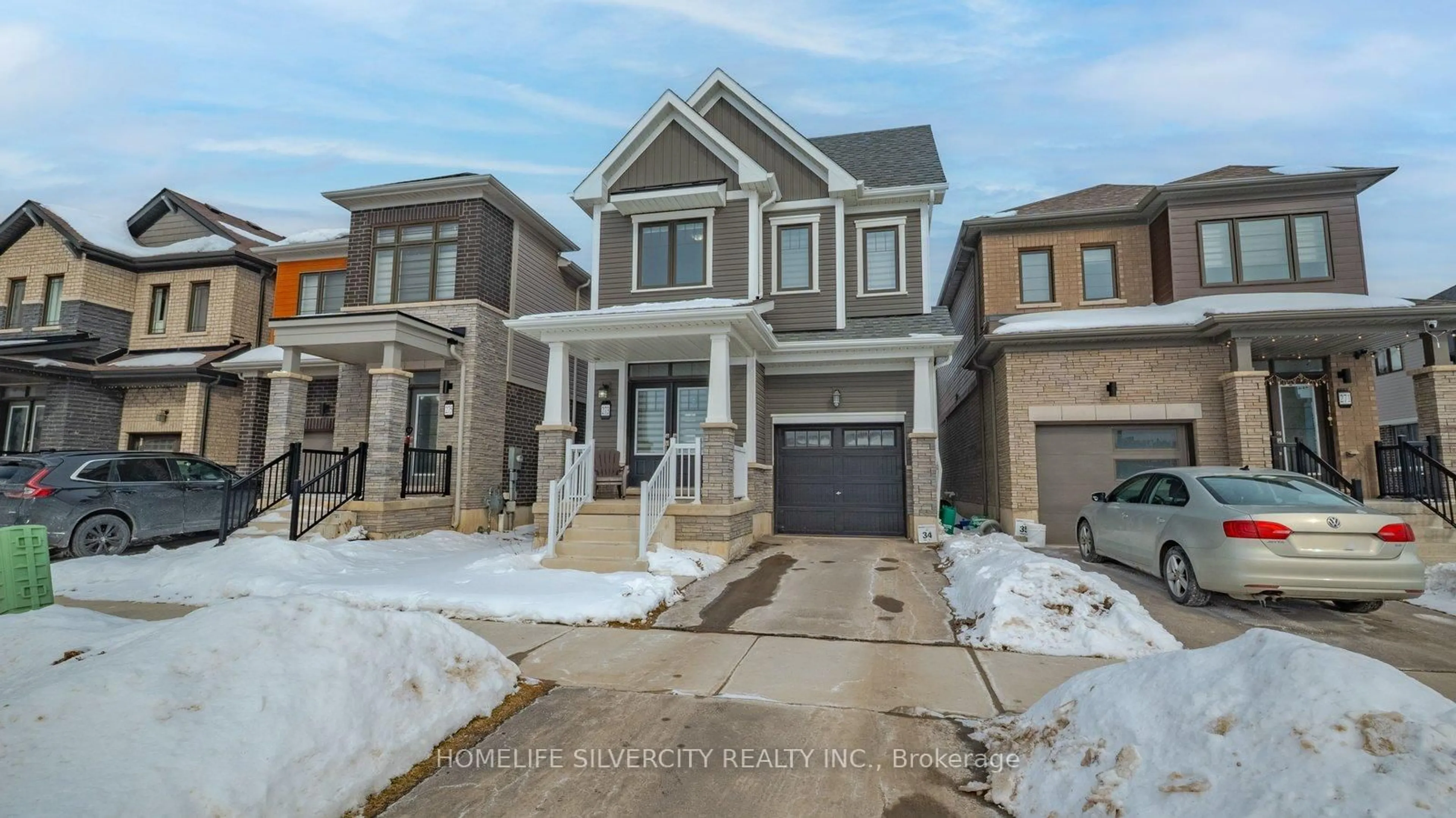 Home with brick exterior material, street for 273 Gillespie Dr, Brantford Ontario N3T 0W1