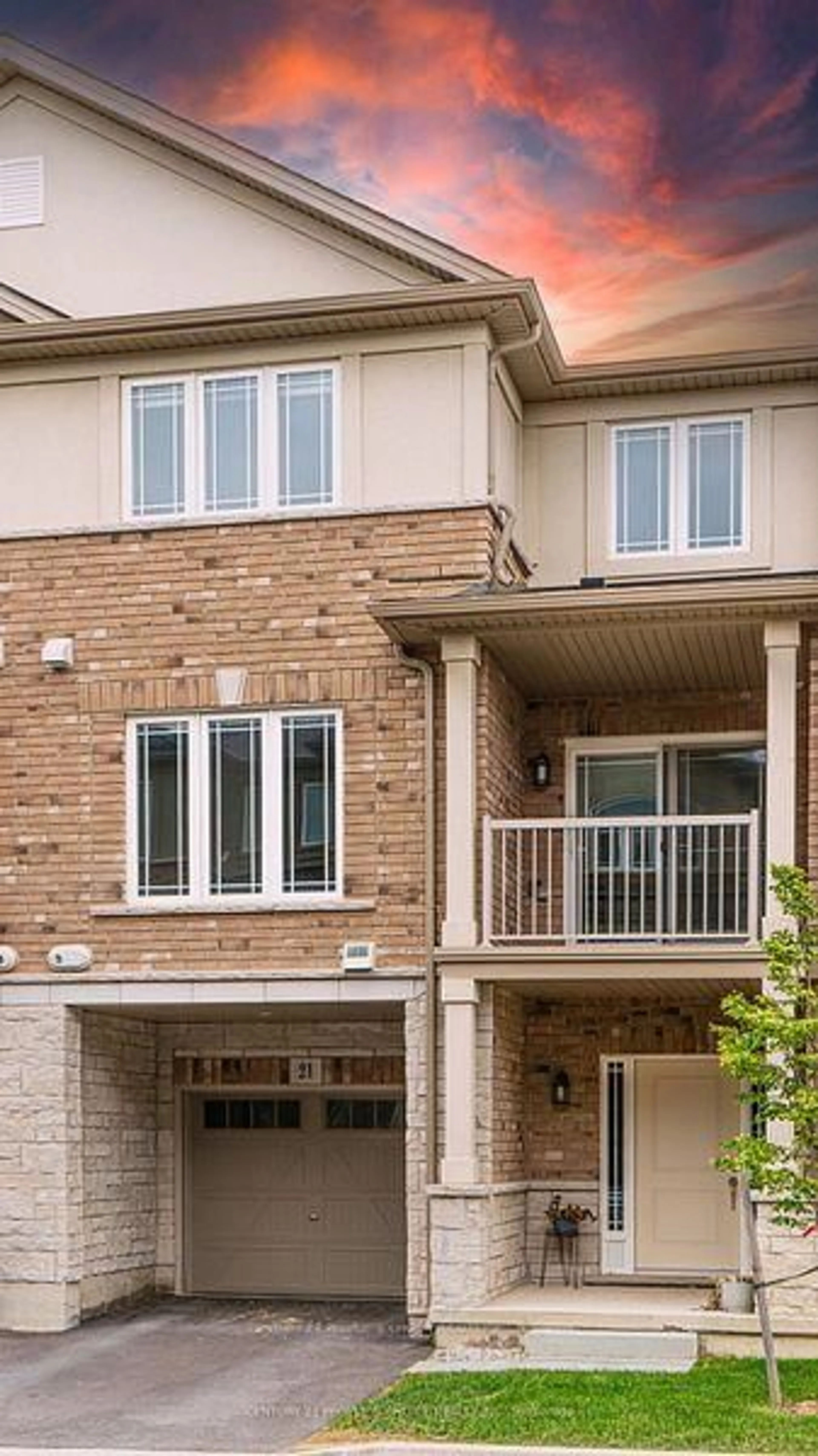 Home with brick exterior material, street for 21 Aqua Lane, Hamilton Ontario L0R 1P0