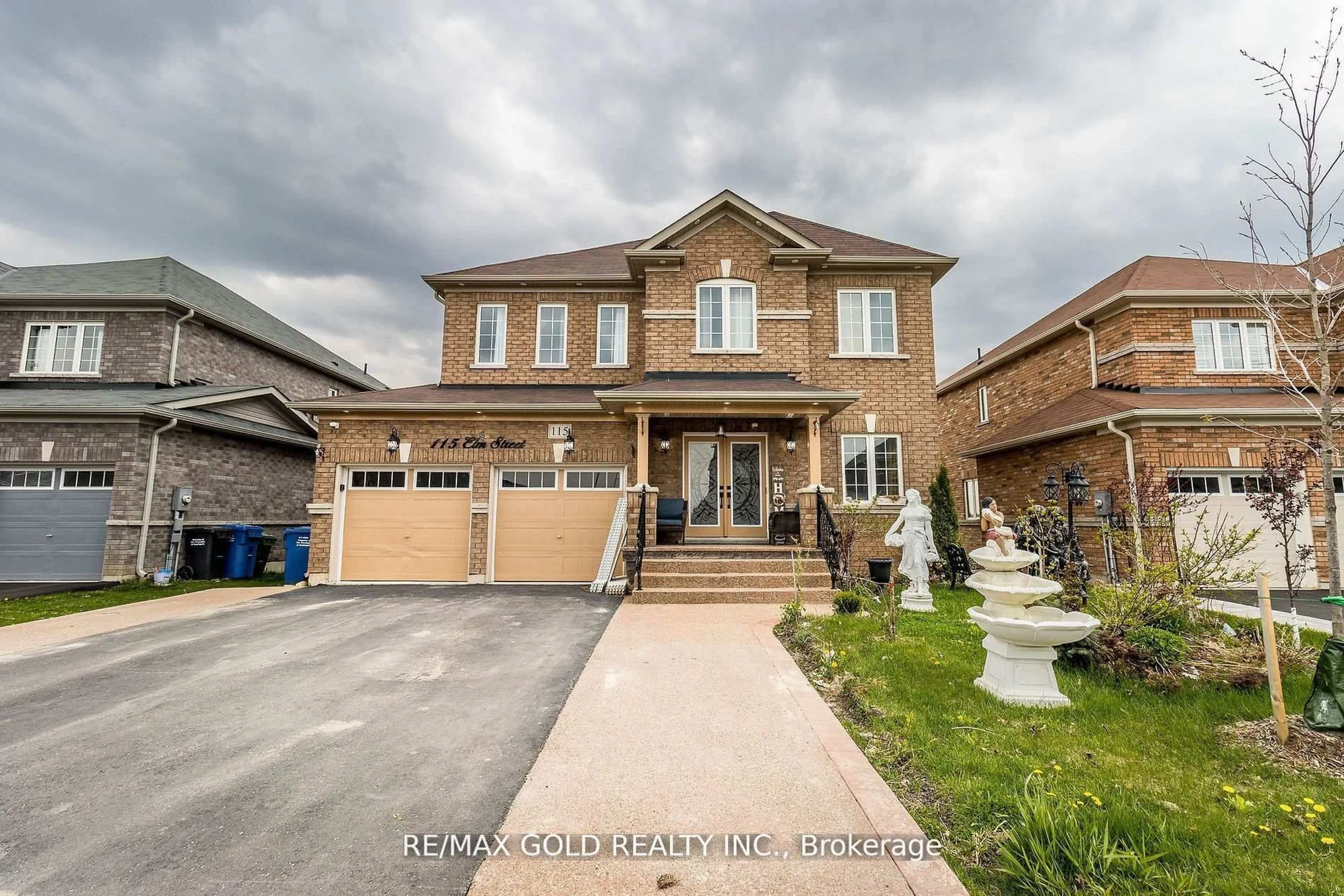 Home with brick exterior material, street for 115 Elm St, Southgate Ontario N0C 1B0