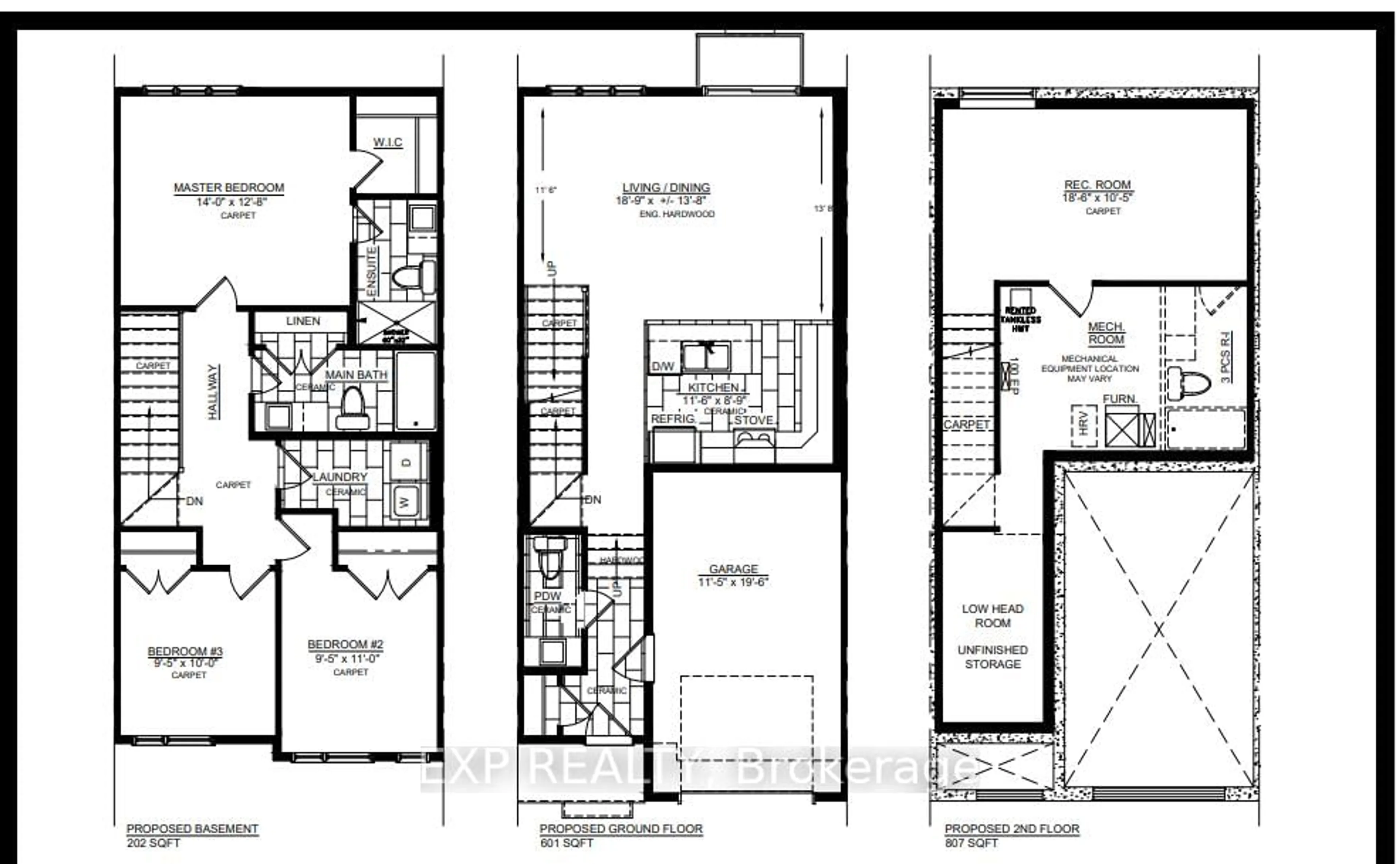 Floor plan for 539 Chambord St, Alfred and Plantagenet Ontario K0A 3K0