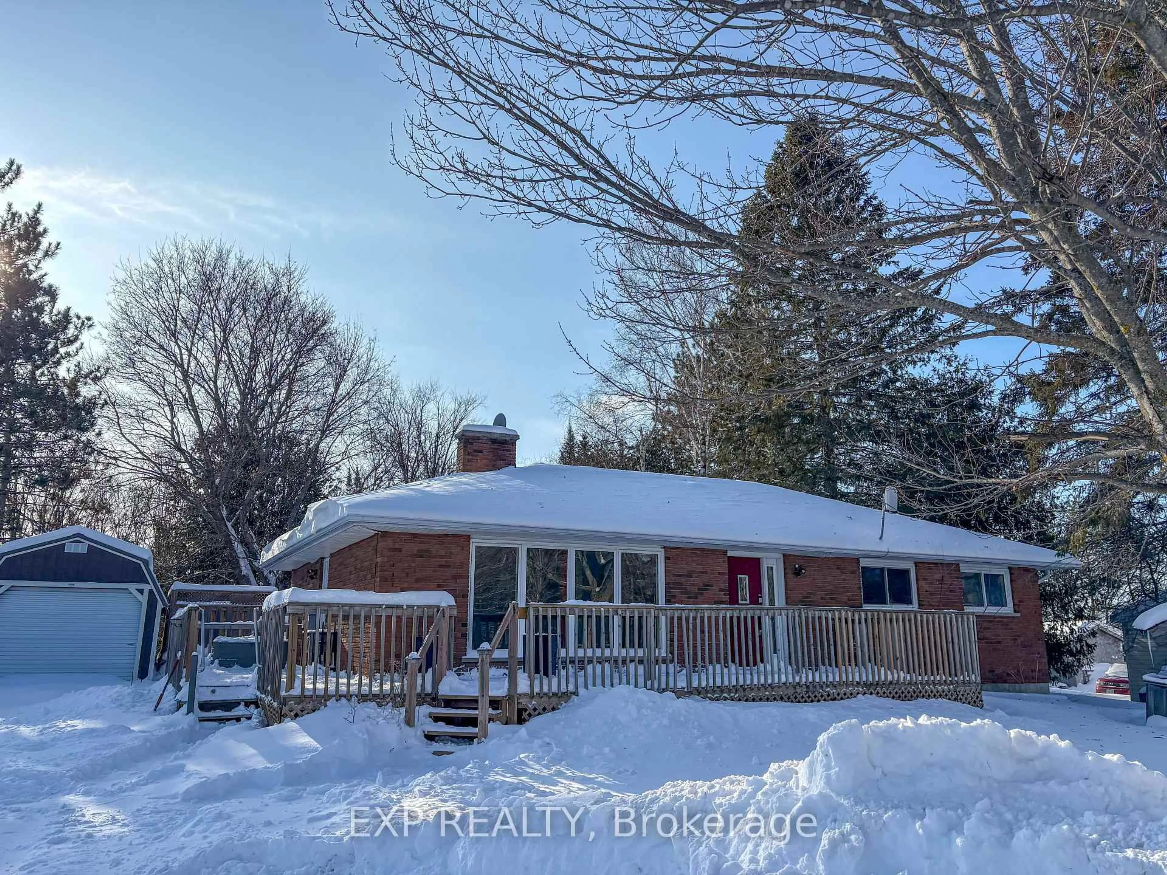 A pic from outside/outdoor area/front of a property/back of a property/a pic from drone, unknown for 155 Kunopaski Rd, Renfrew Ontario K7V 3Z7