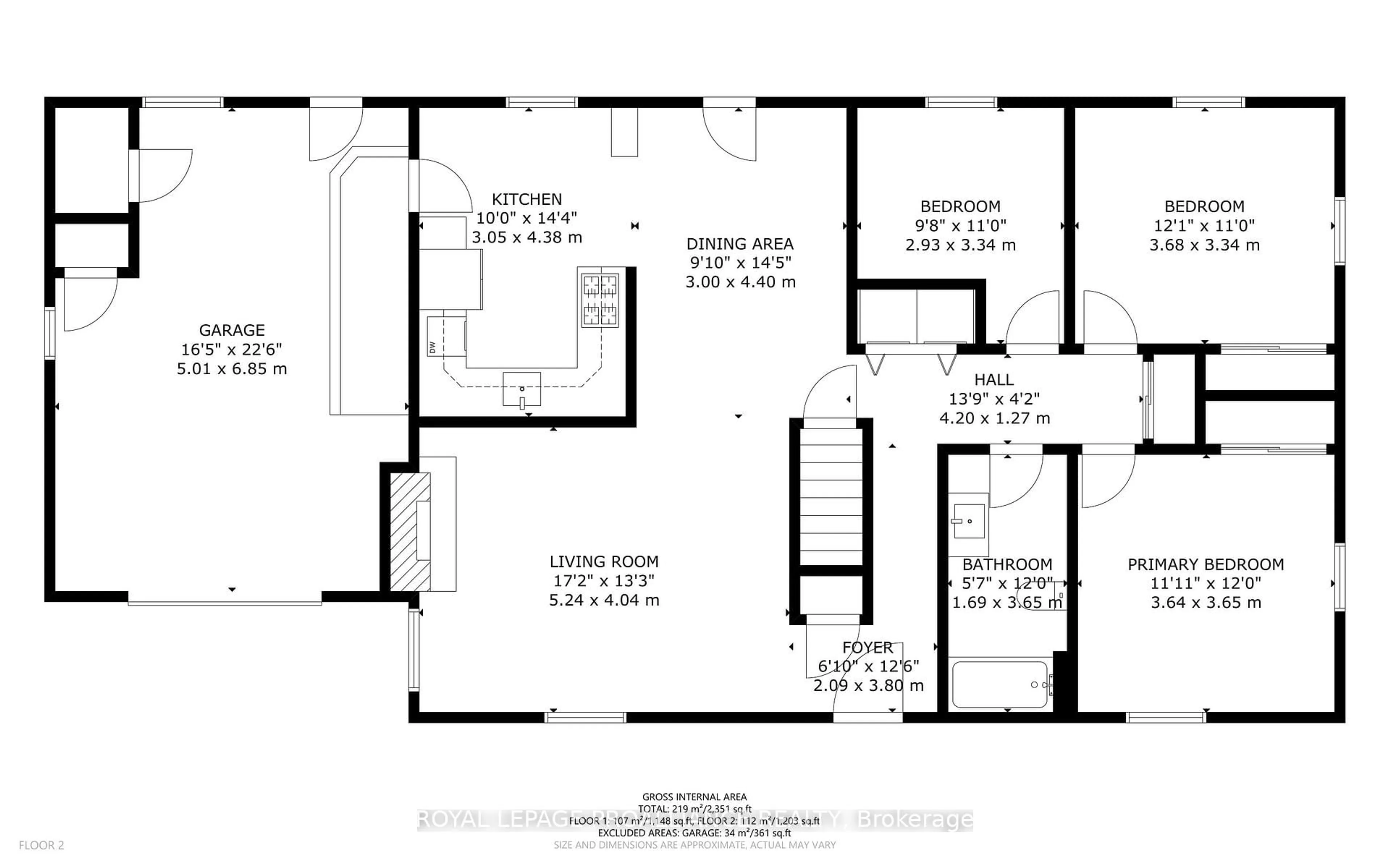 Floor plan for 40 Davidson St, Madoc Ontario K0K 2K0