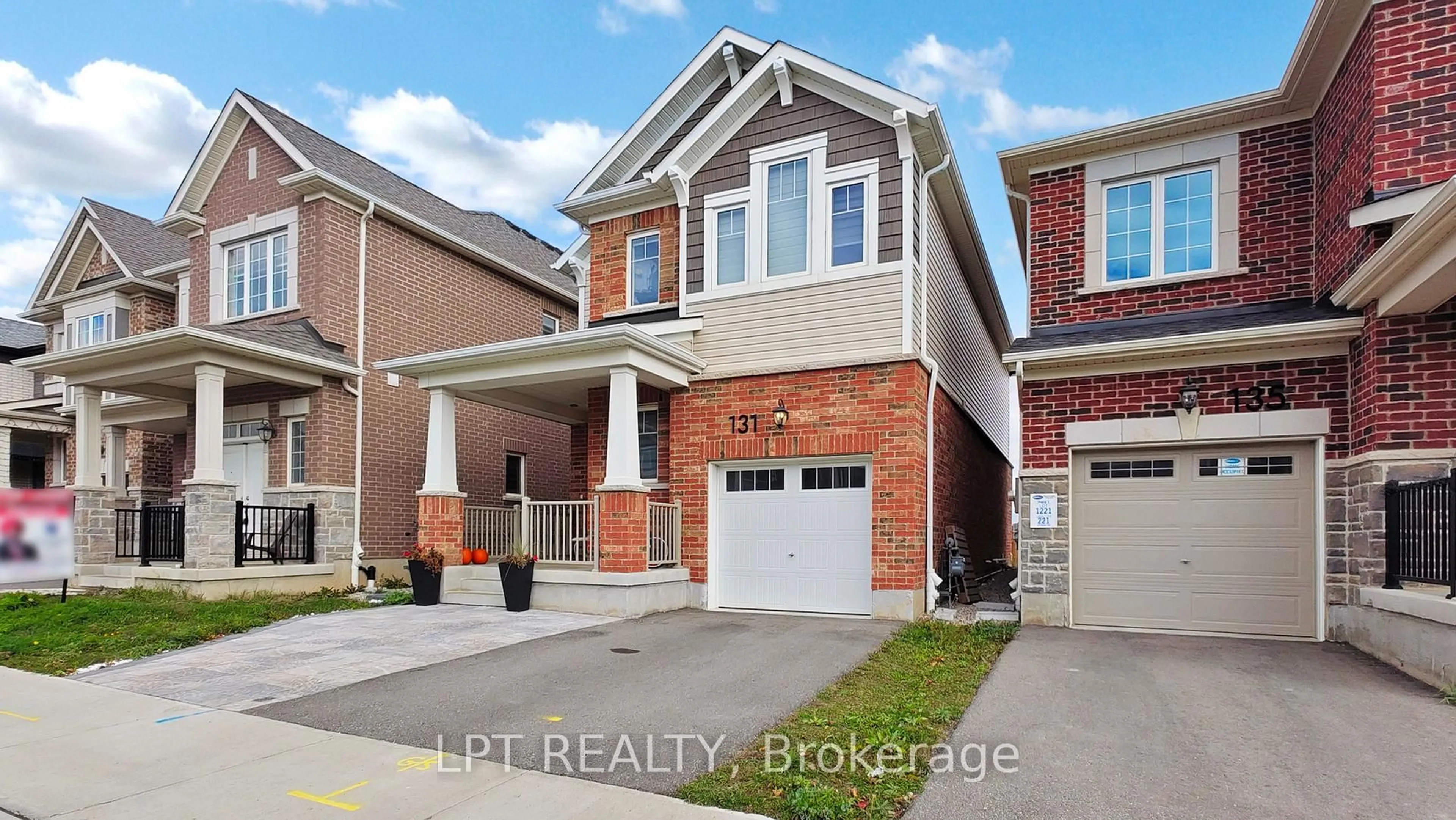 Home with brick exterior material, street for 131 Histand Tr, Kitchener Ontario N2R 0S2