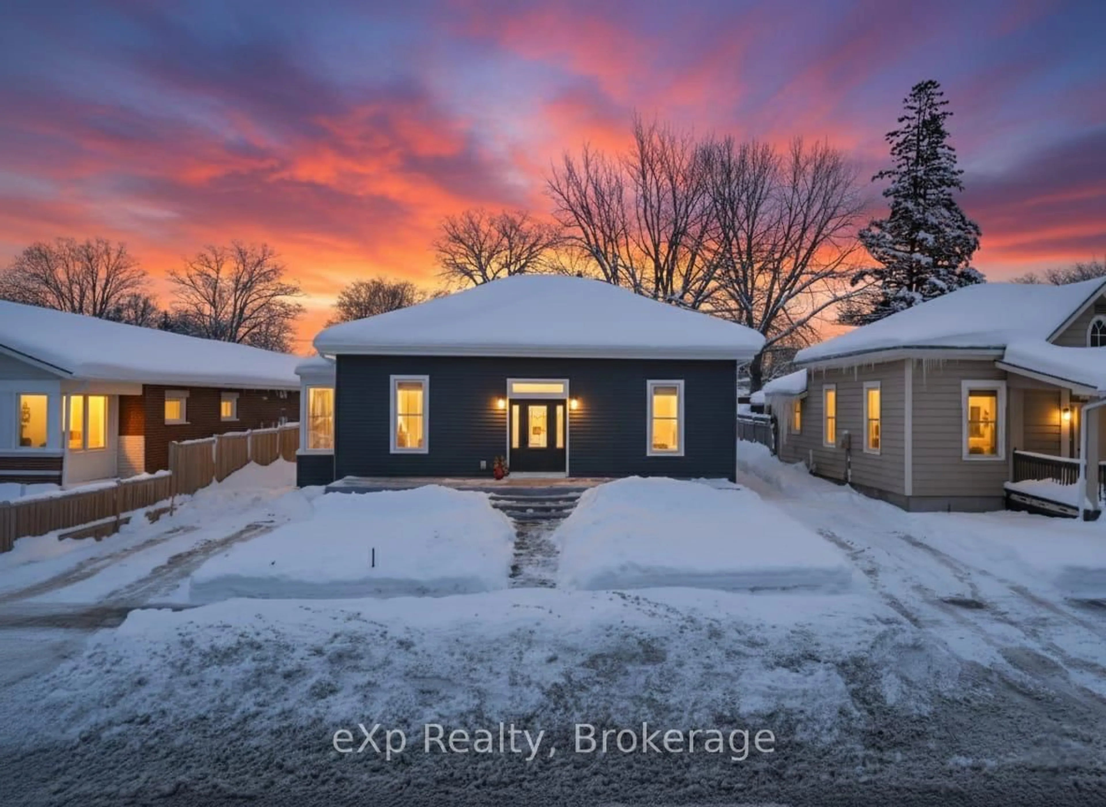 A pic from outside/outdoor area/front of a property/back of a property/a pic from drone, street for 70 Goderich St, Huron East Ontario N0K 1W0