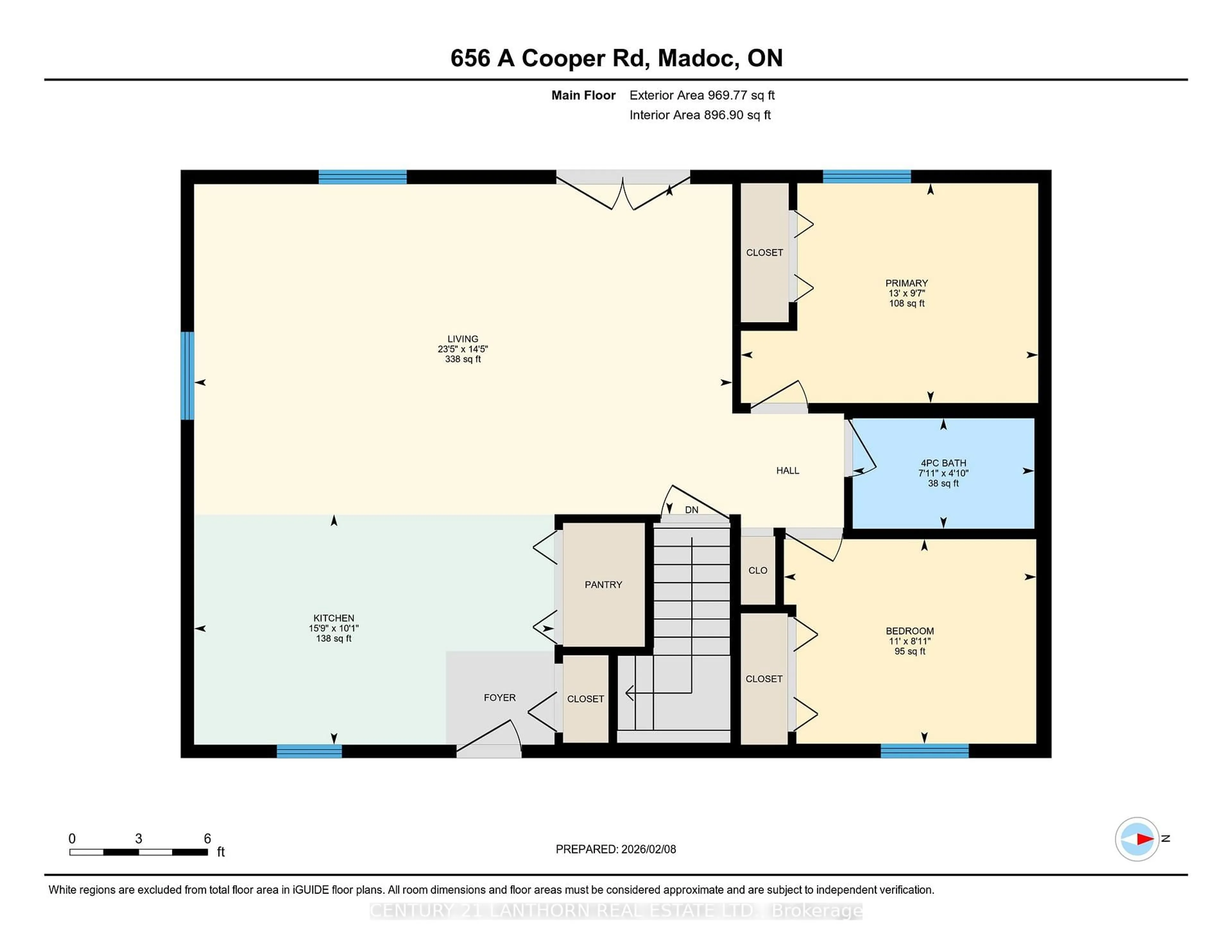 Floor plan for 656 A Cooper Rd, Madoc Ontario K0K 2K0