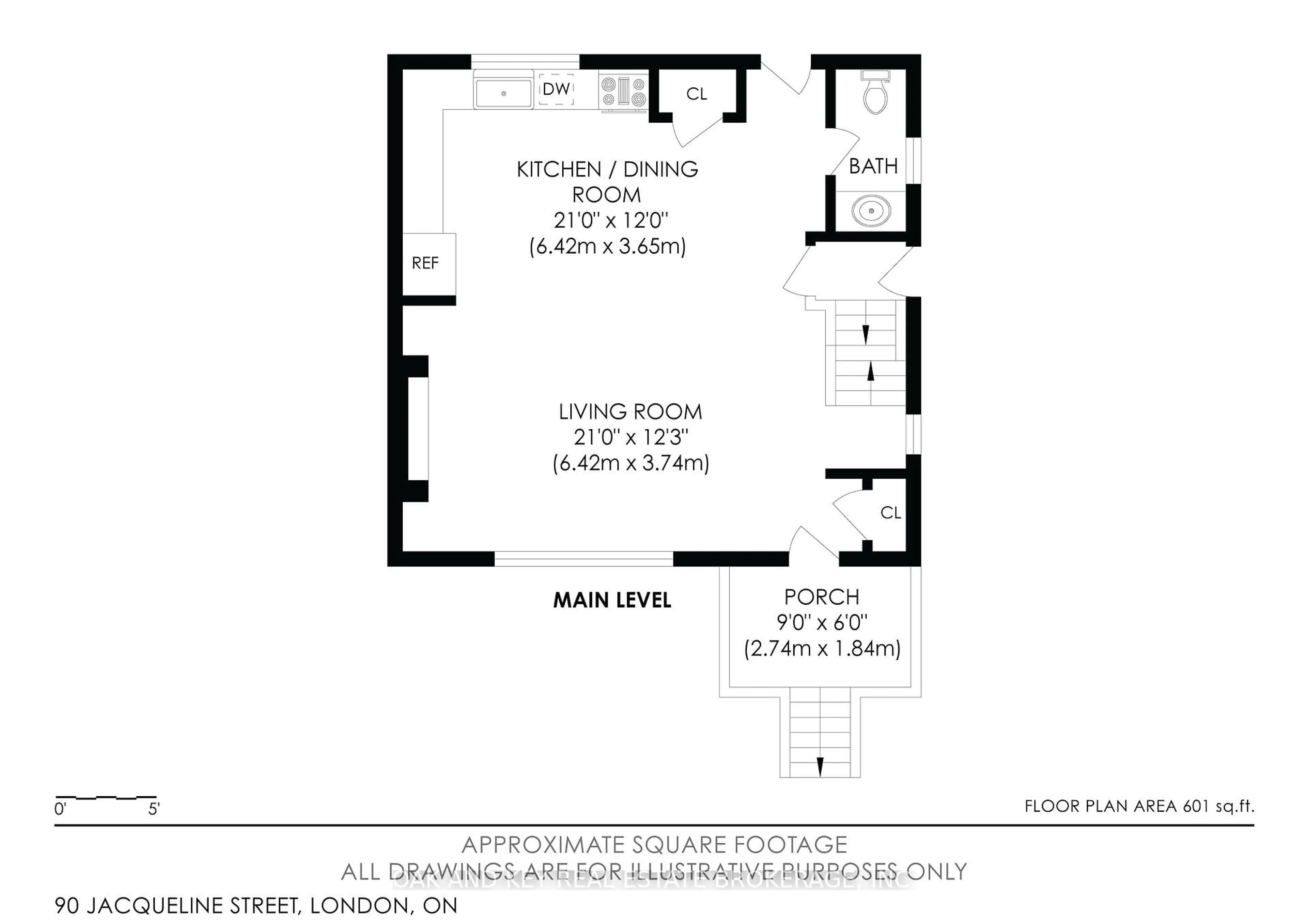 Floor plan for 90 Jacqueline St, London South Ontario N5Z 3P7