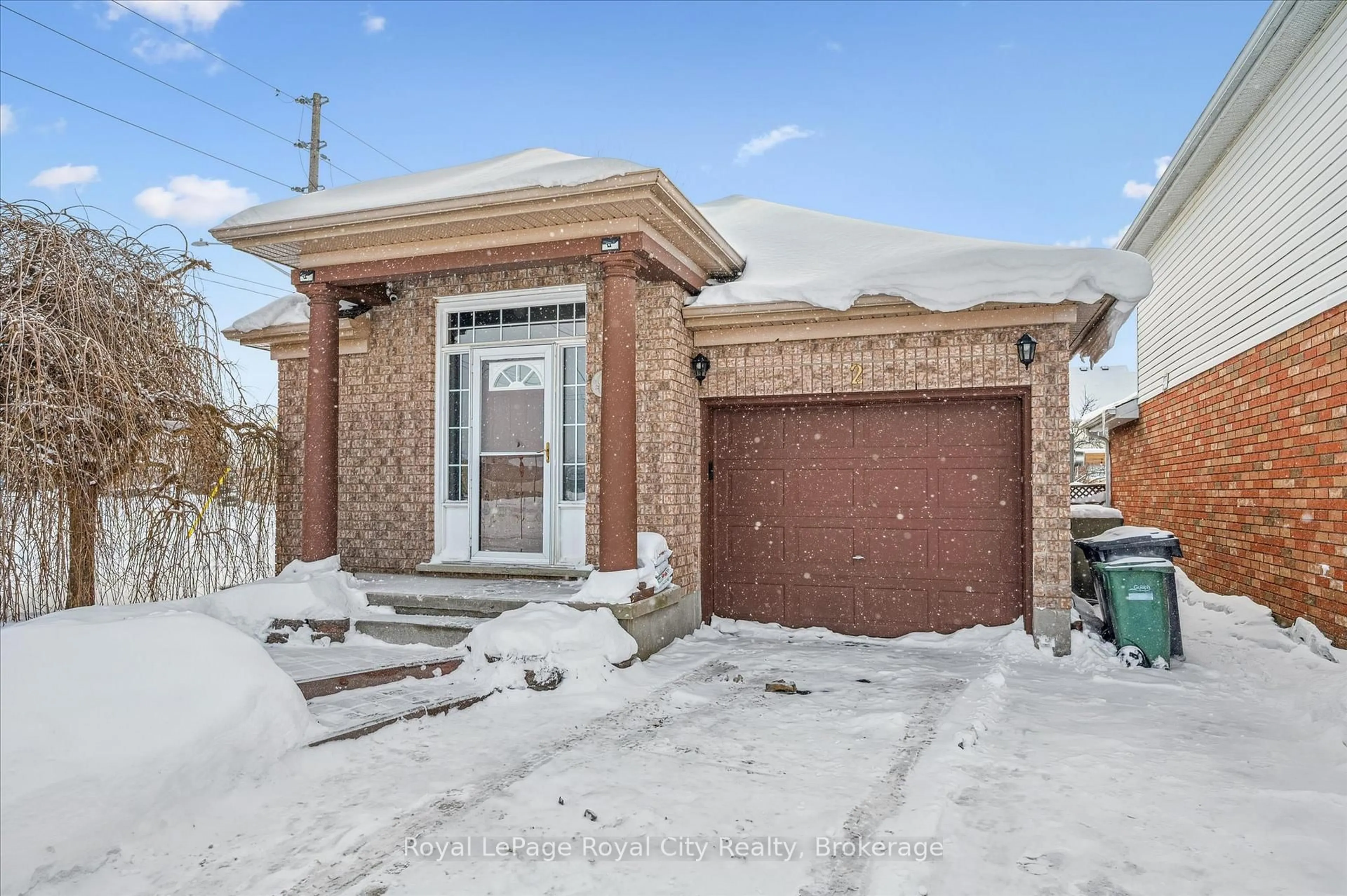 Home with brick exterior material, street for 2 Buckthorn Cres, Guelph Ontario N1E 7C2