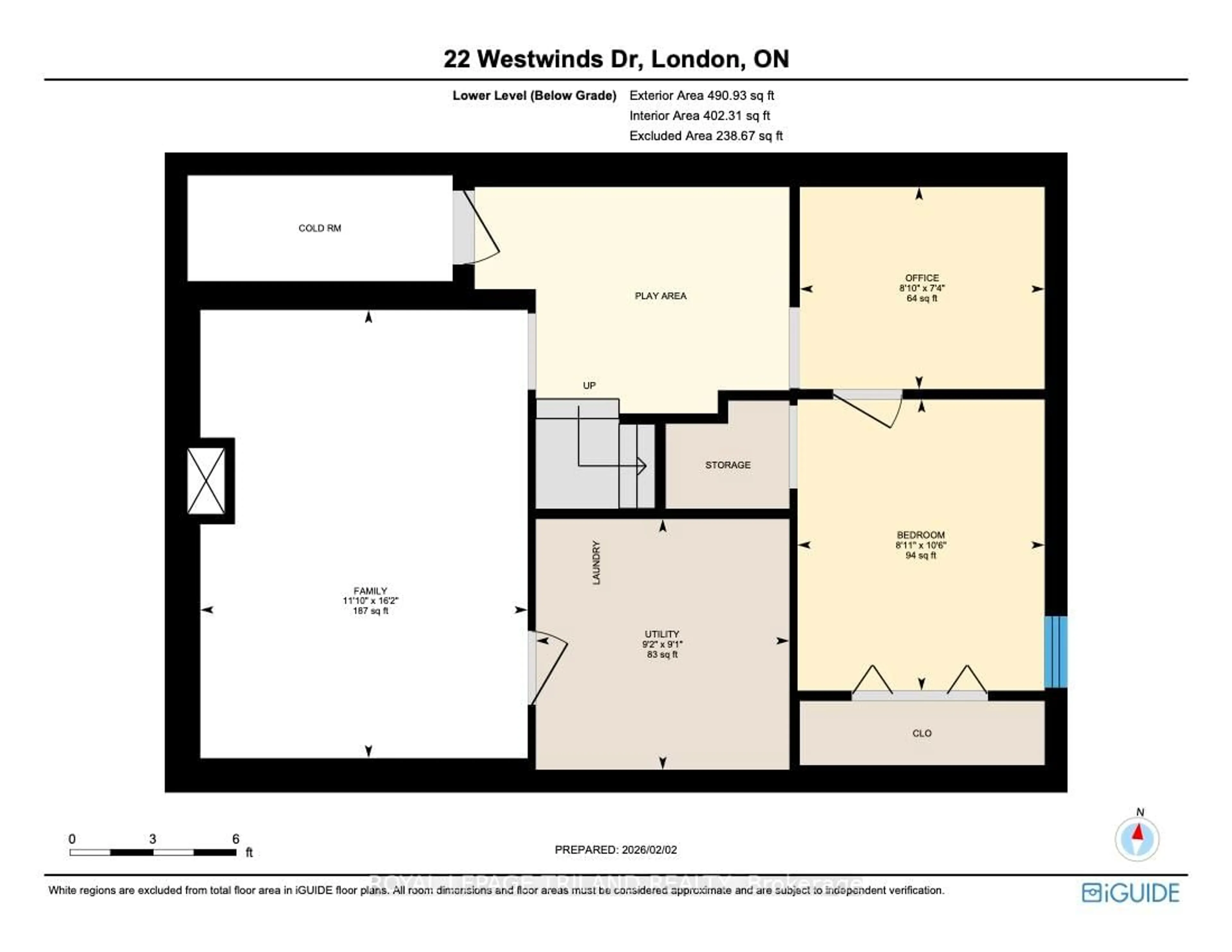Floor plan for 22 Westwinds Dr, London South Ontario N6C 5M4