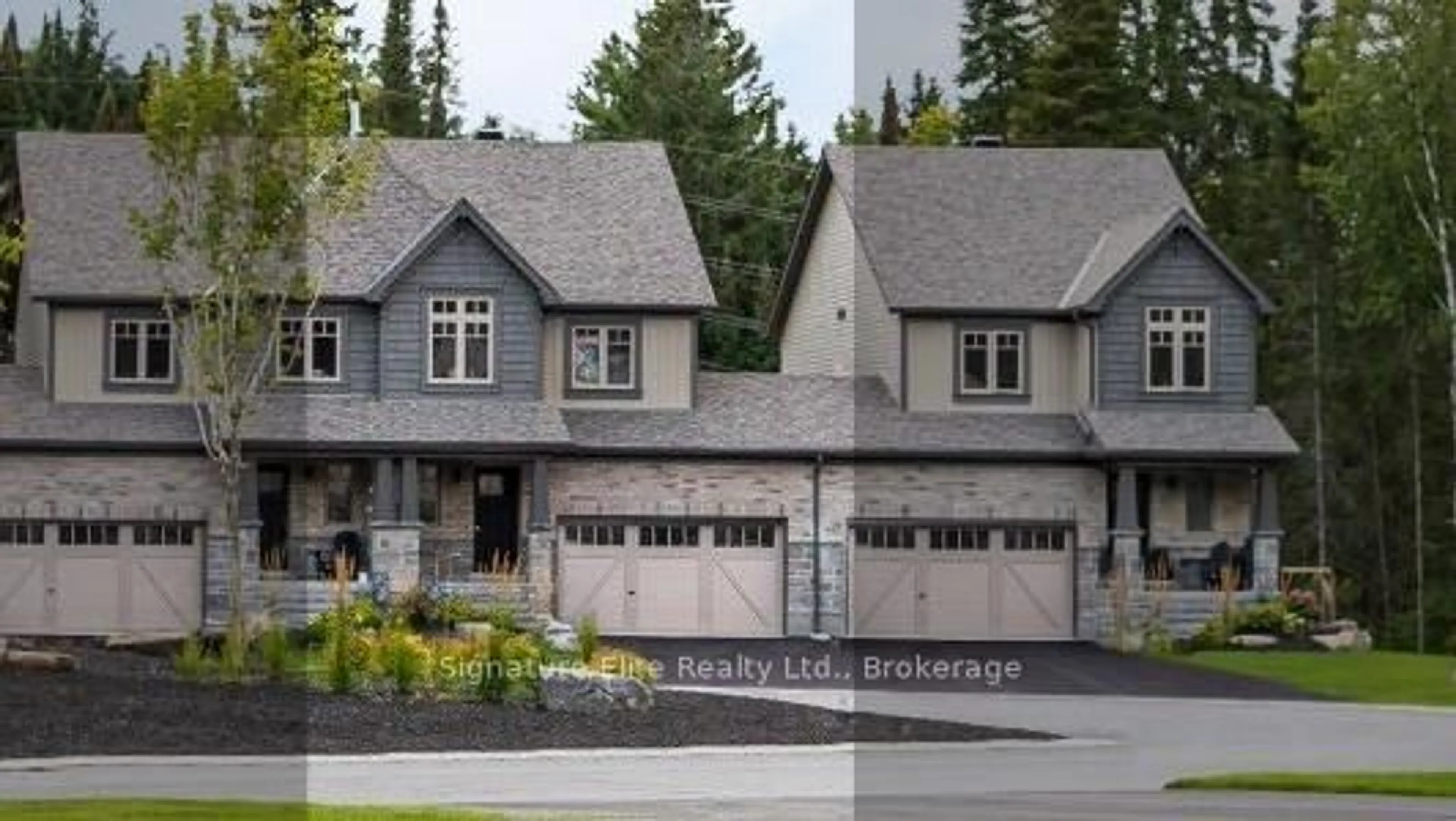 Home with vinyl exterior material, street for 68 Uplands Dr, Grey Highlands Ontario N0C 1H0