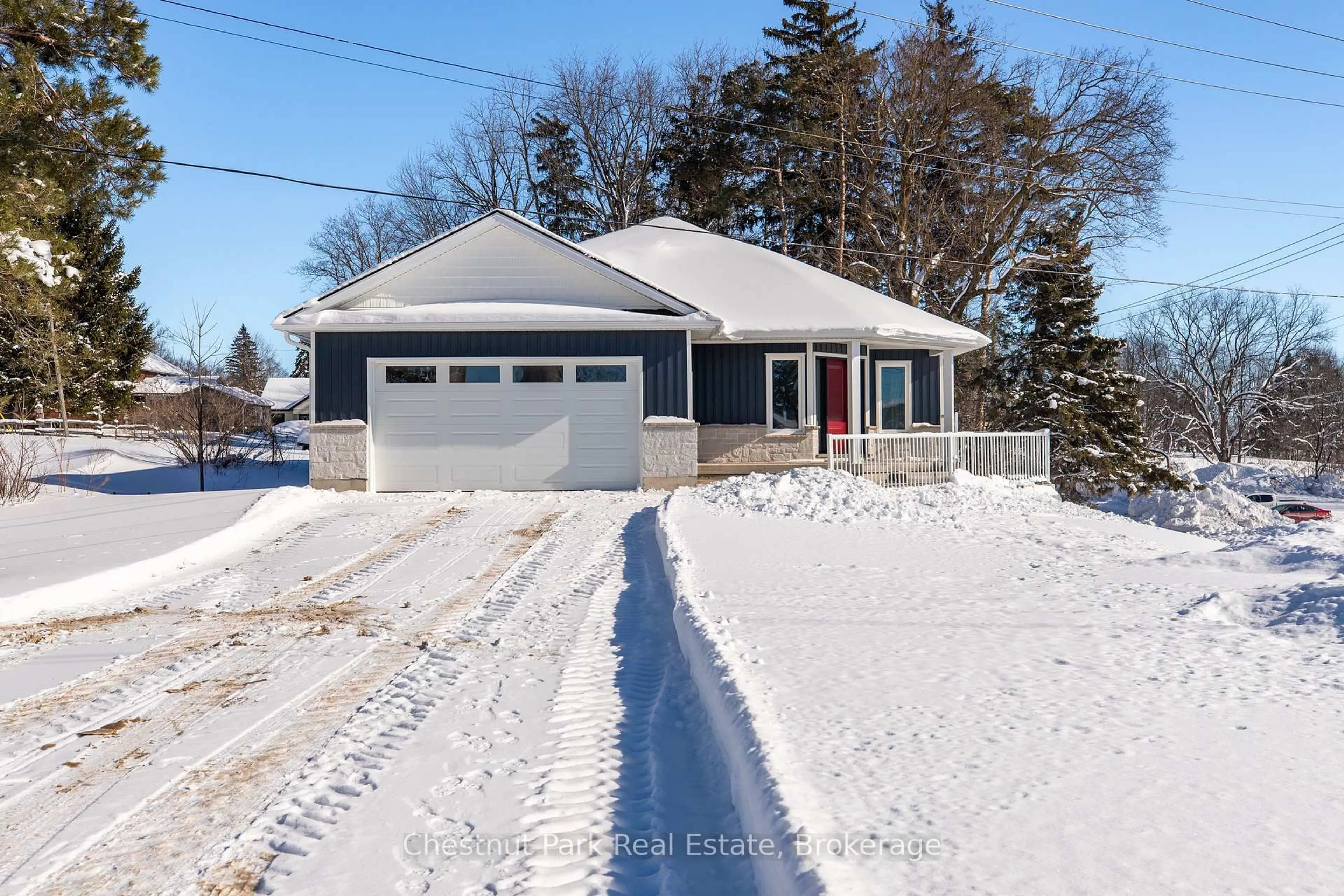 A pic from outside/outdoor area/front of a property/back of a property/a pic from drone, street for 307 1st Ave, Arran-Elderslie Ontario N0G 1L0