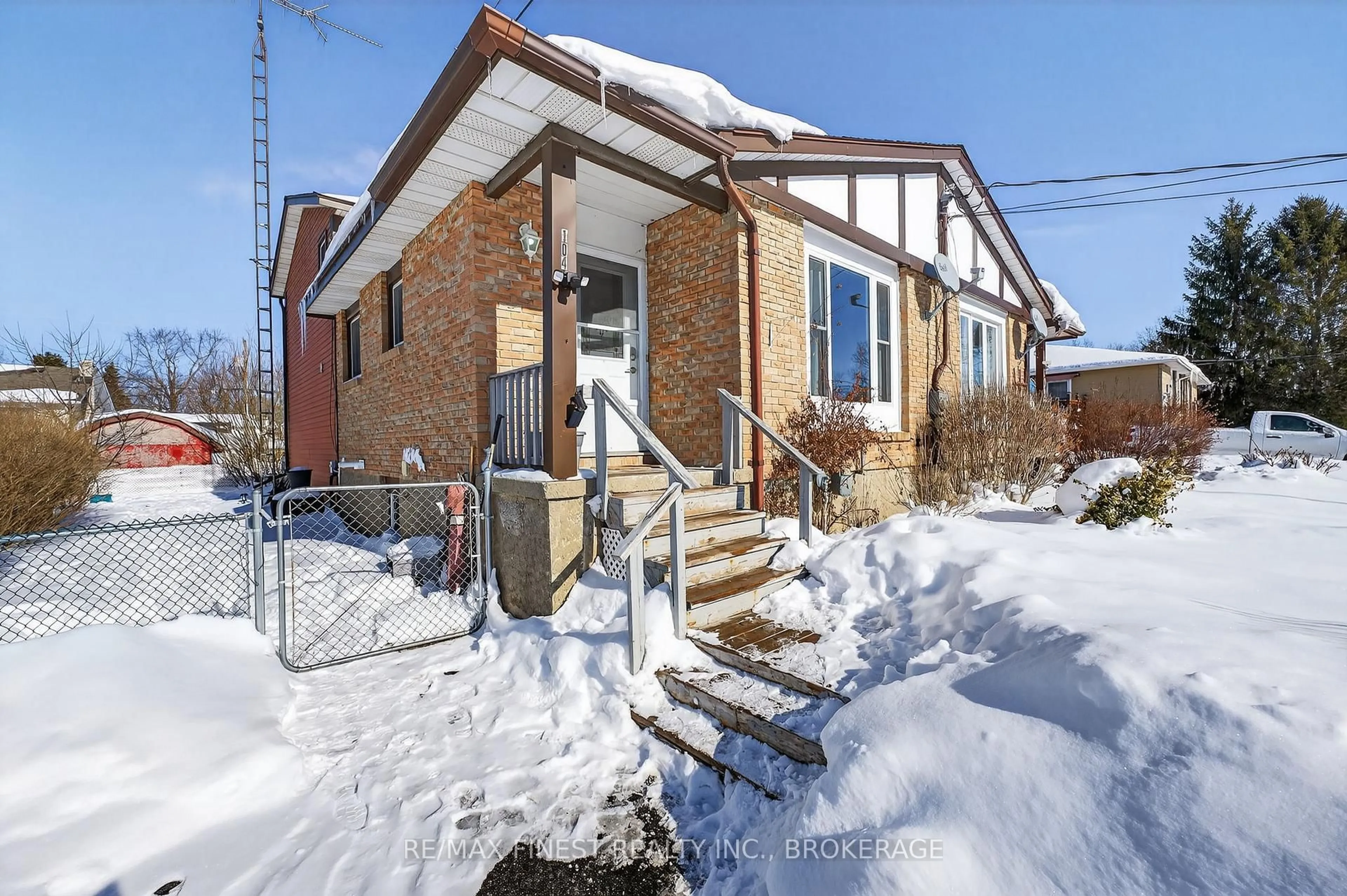 Home with brick exterior material, street for 104 Purdy Rd, Bath Ontario K0H 1G0