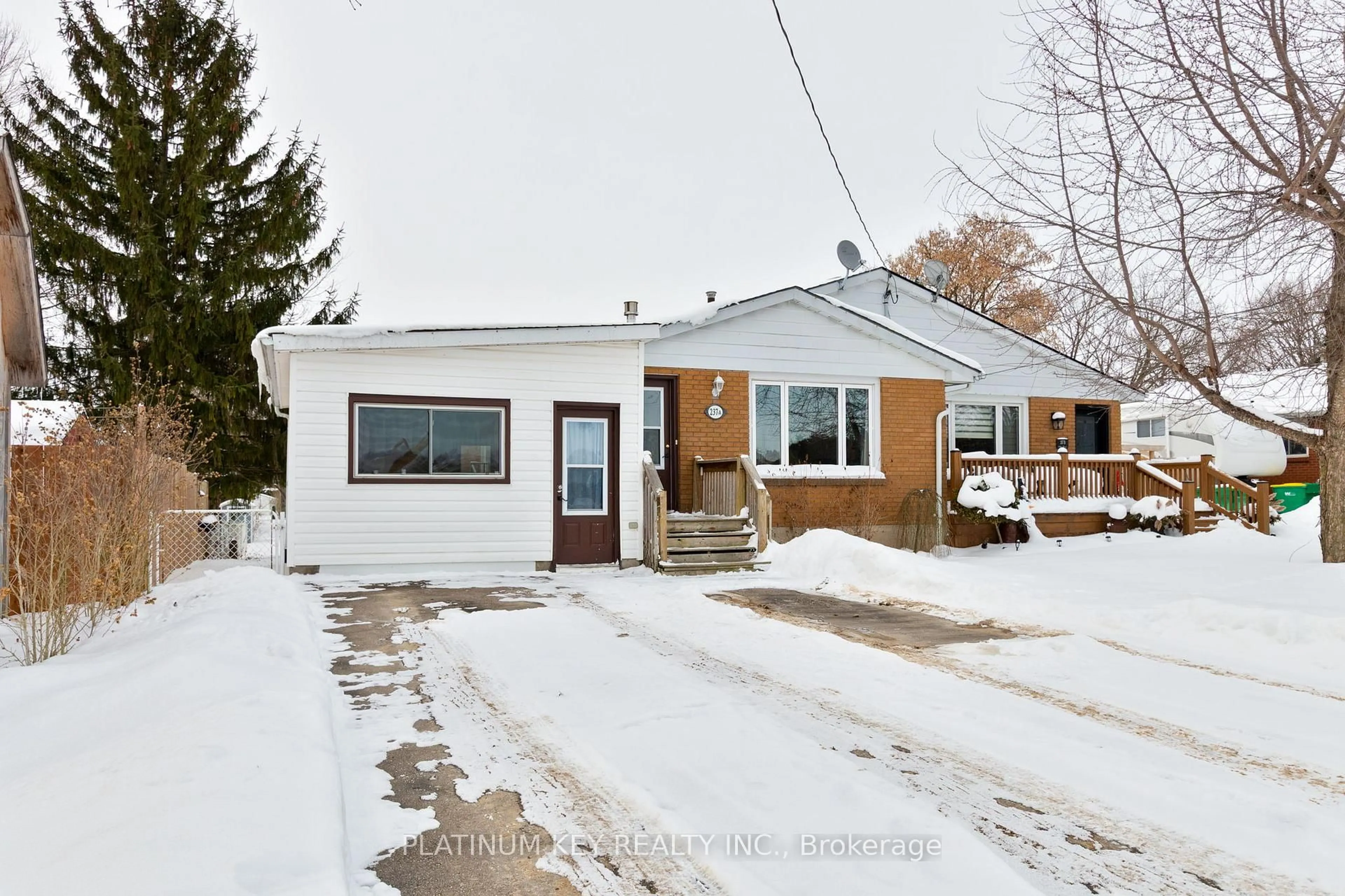 A pic from outside/outdoor area/front of a property/back of a property/a pic from drone, street for 237A Stella Ave, Southwest Middlesex Ontario N0L 1M0
