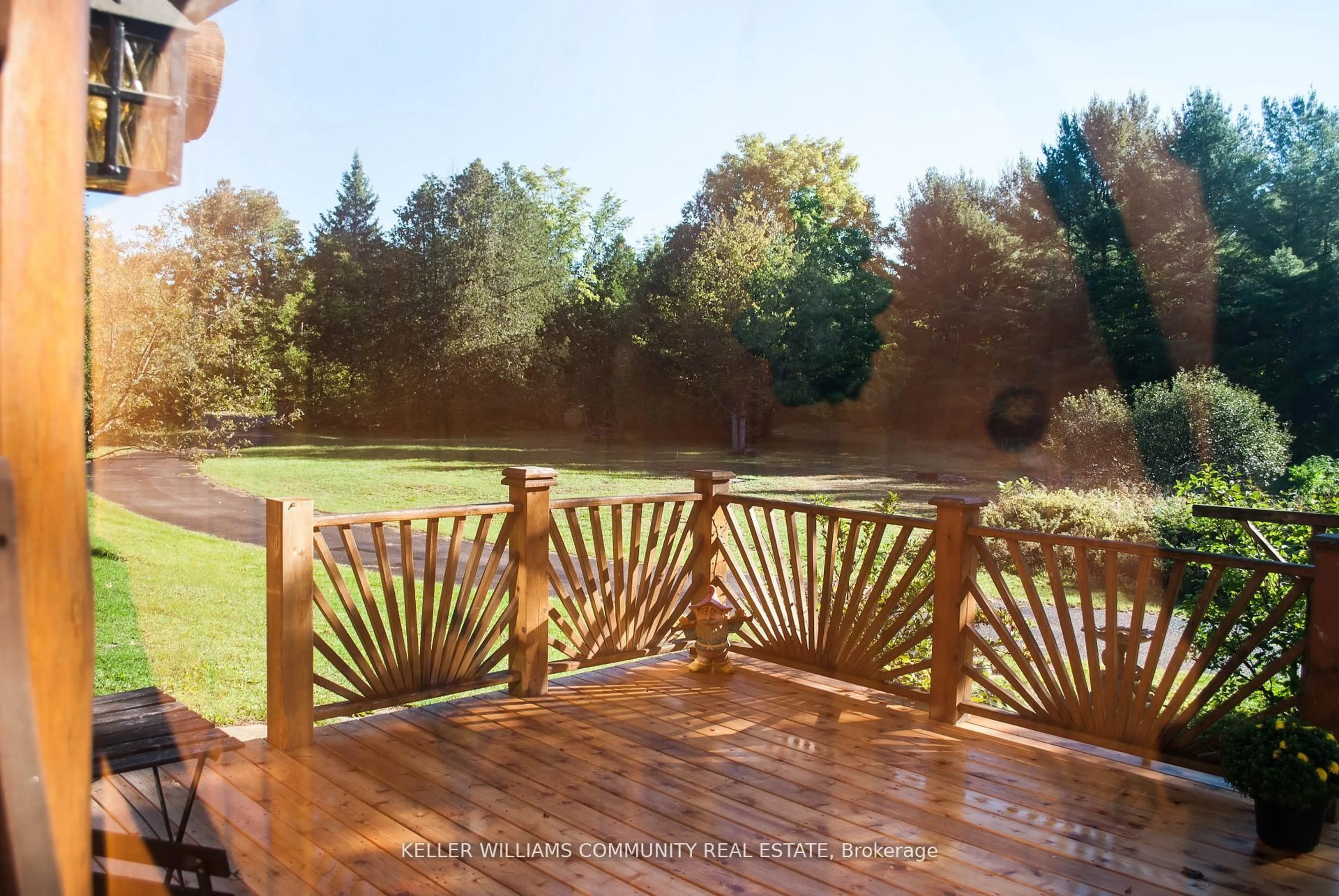 Patio, forest/trees view for 197 Hillside Dr, Kawartha Lakes Ontario K0M 1C0