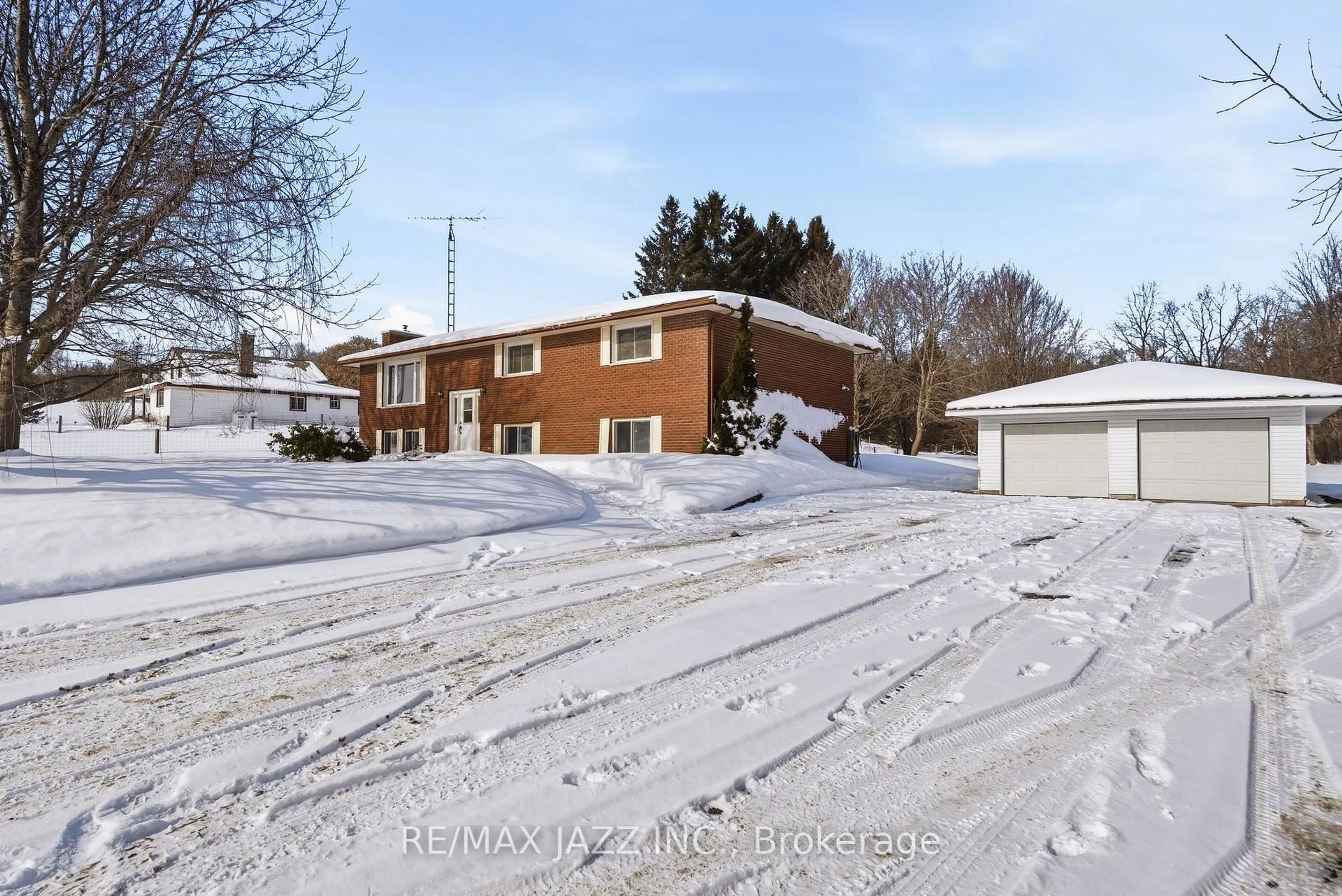 A pic from outside/outdoor area/front of a property/back of a property/a pic from drone, street for 1226 Fish & Game Club Rd, Hastings Ontario K0K 2C0