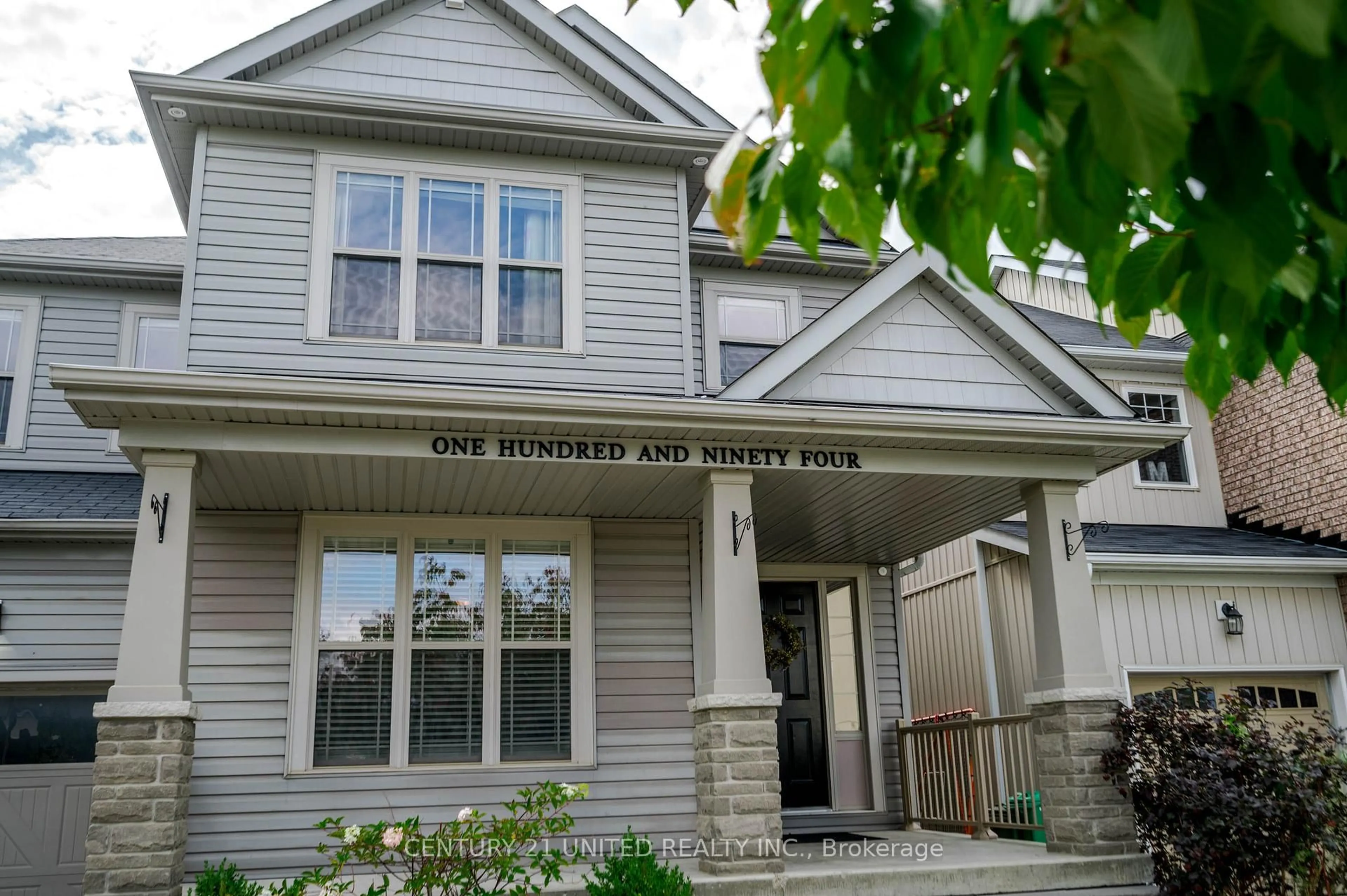 Home with vinyl exterior material, street for 194 Bowen Dr, Peterborough Ontario K9H 0B9