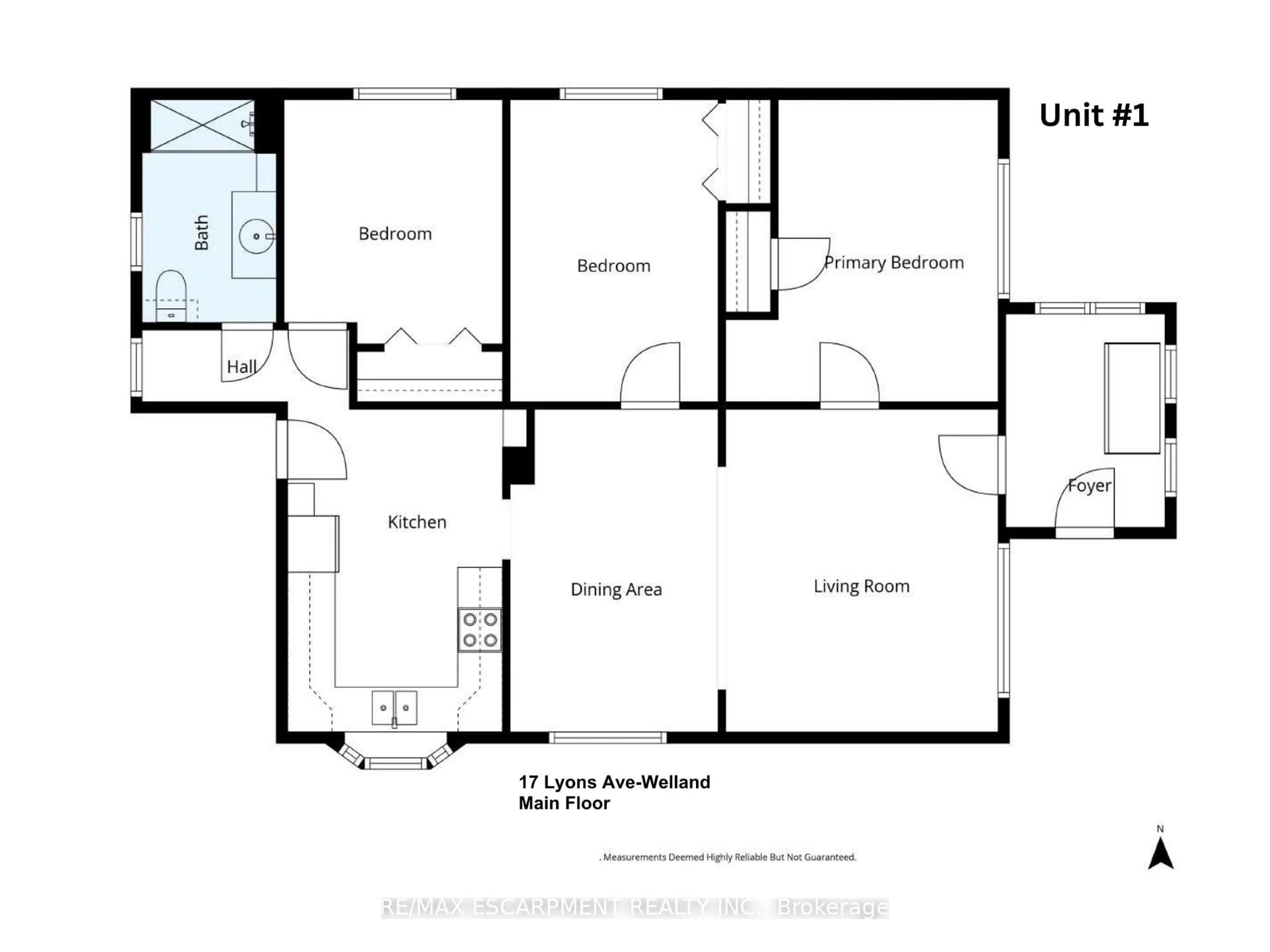 Floor plan for 17 Lyons Ave, Welland Ontario L3B 1L8