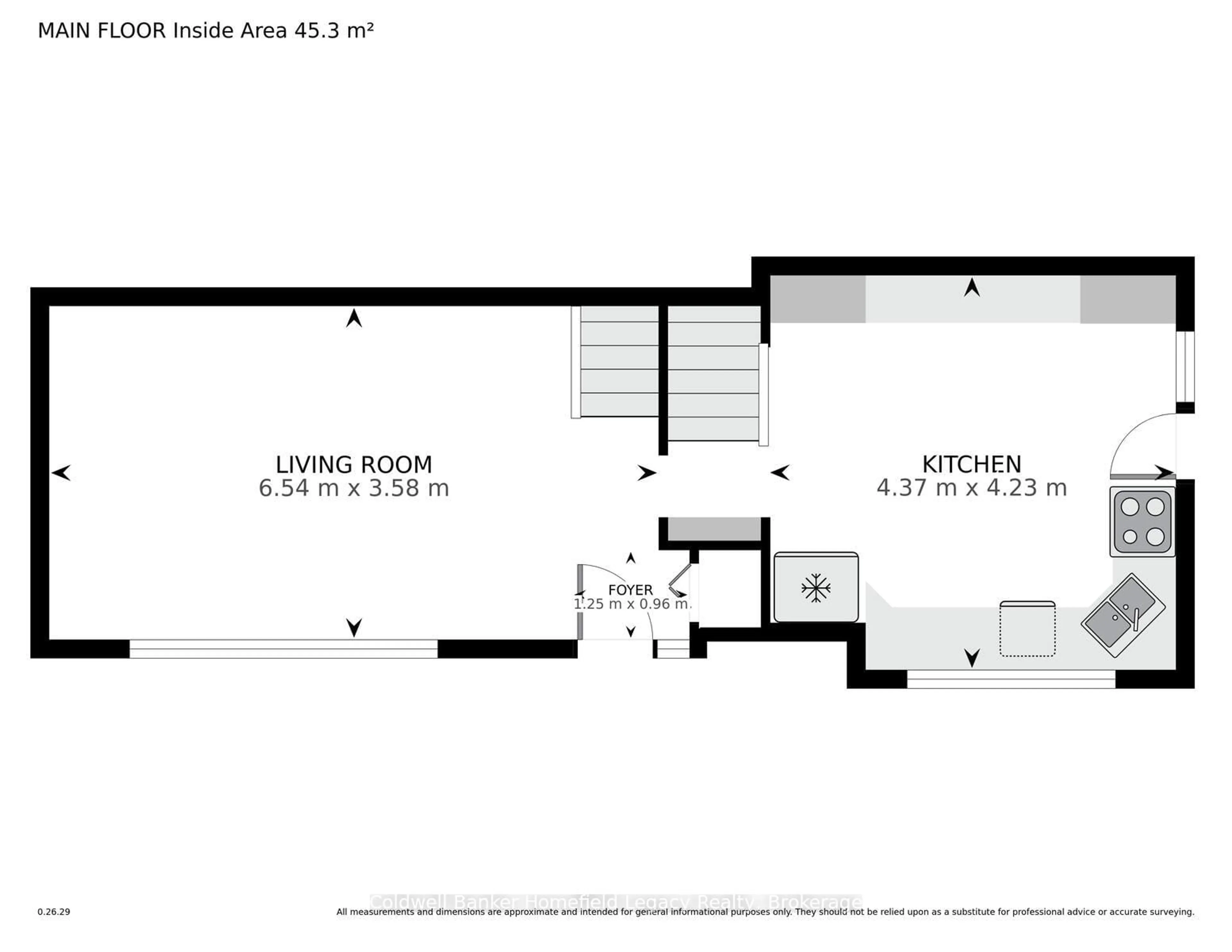 Floor plan for 94 William St, St. Marys Ontario N4X 1B8