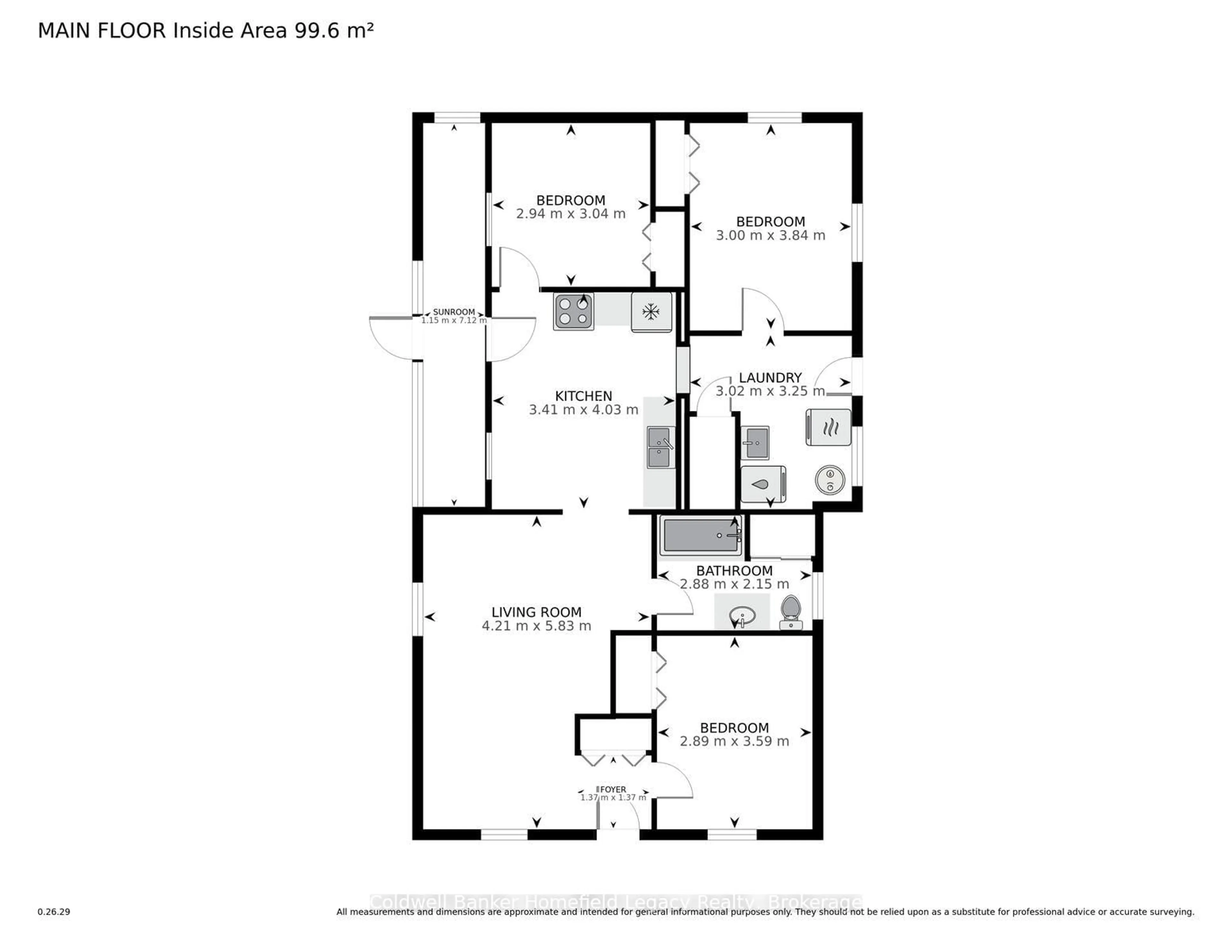 Floor plan for 36 Thomas St, St. Marys Ontario N0M 2V0