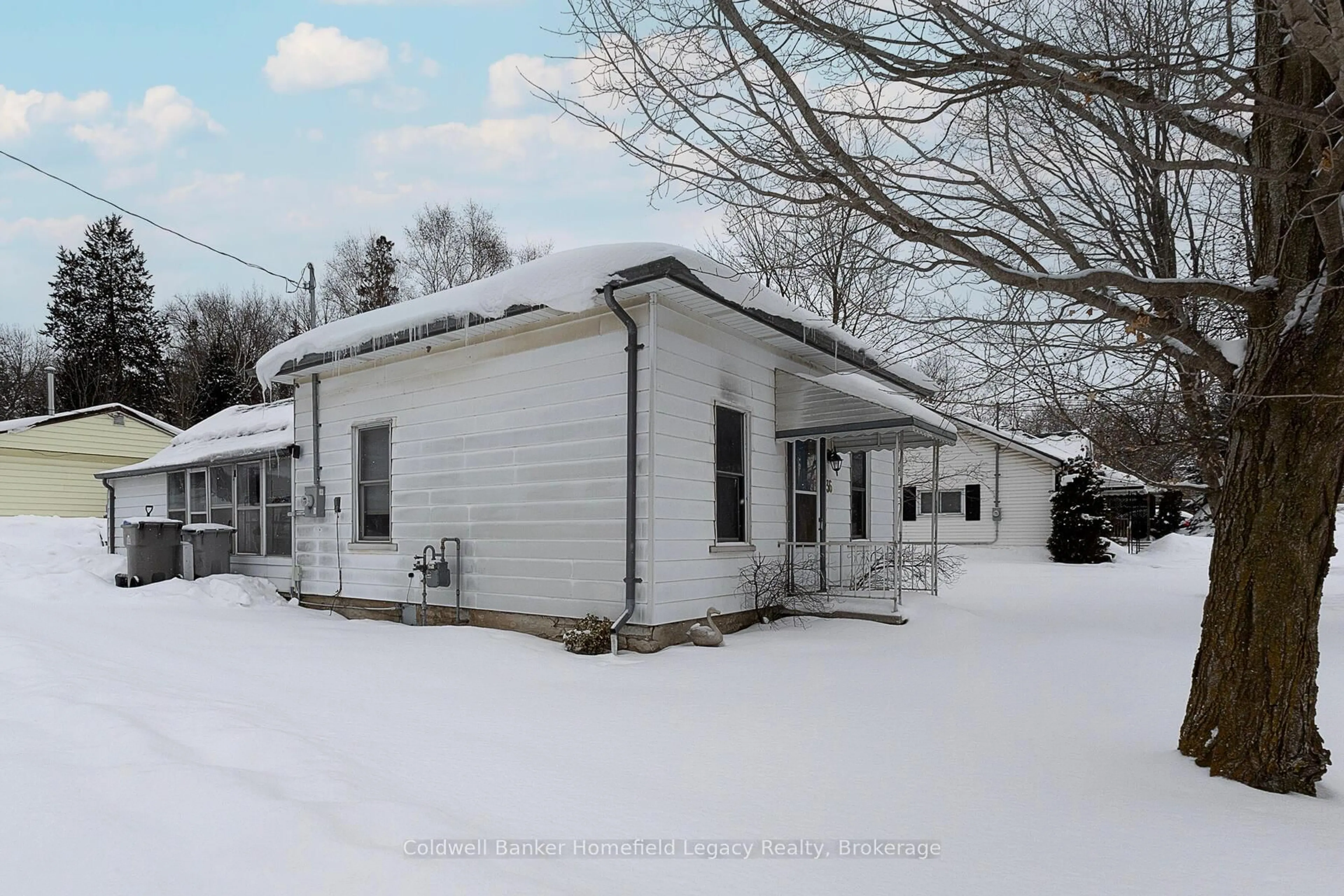 A pic from outside/outdoor area/front of a property/back of a property/a pic from drone, building for 36 Thomas St, St. Marys Ontario N0M 2V0