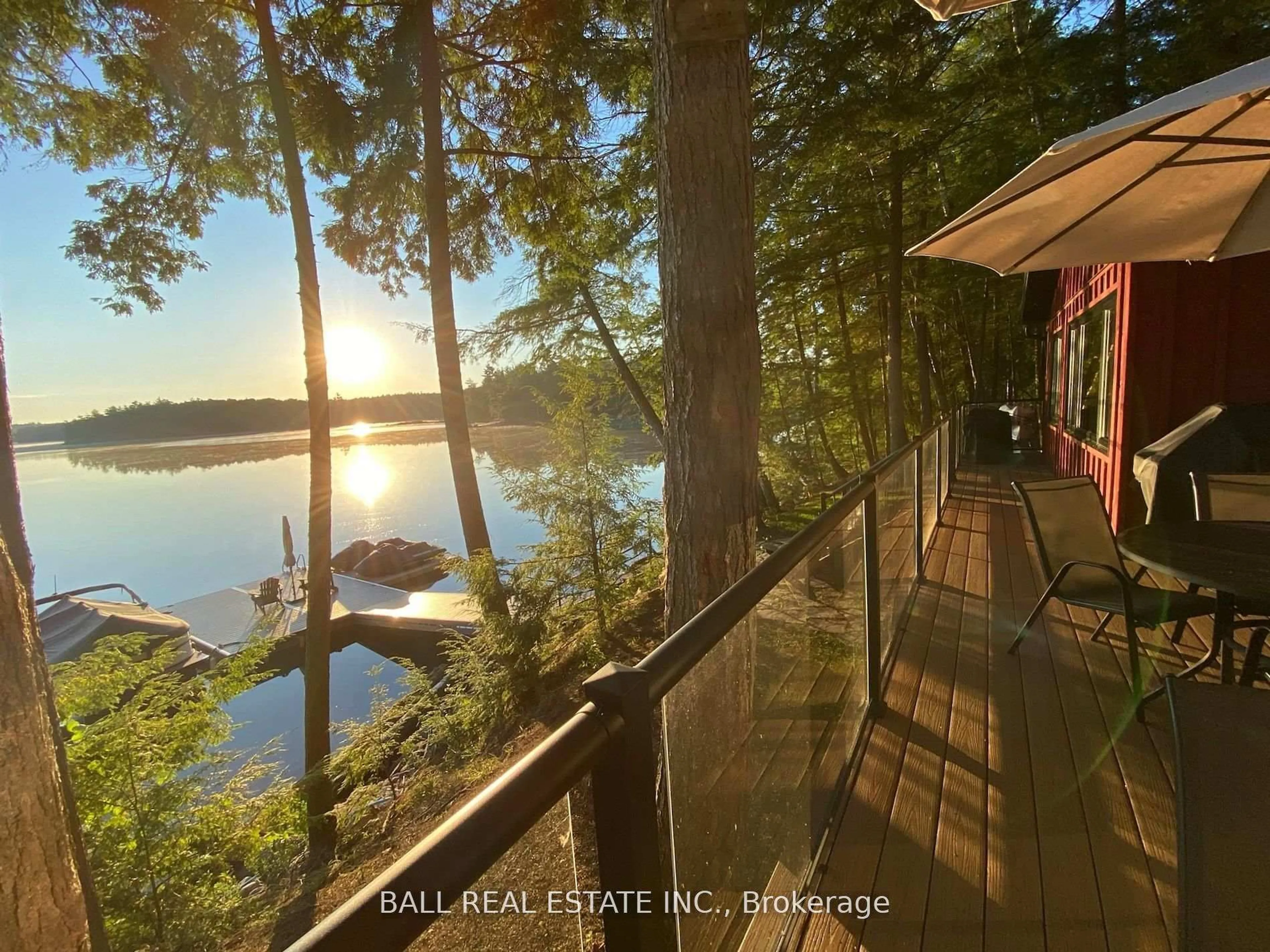 A pic from outside/outdoor area/front of a property/back of a property/a pic from drone, water/lake/river/ocean view for 133 Fire Route 214, Trent Lakes Ontario K0L 1J0