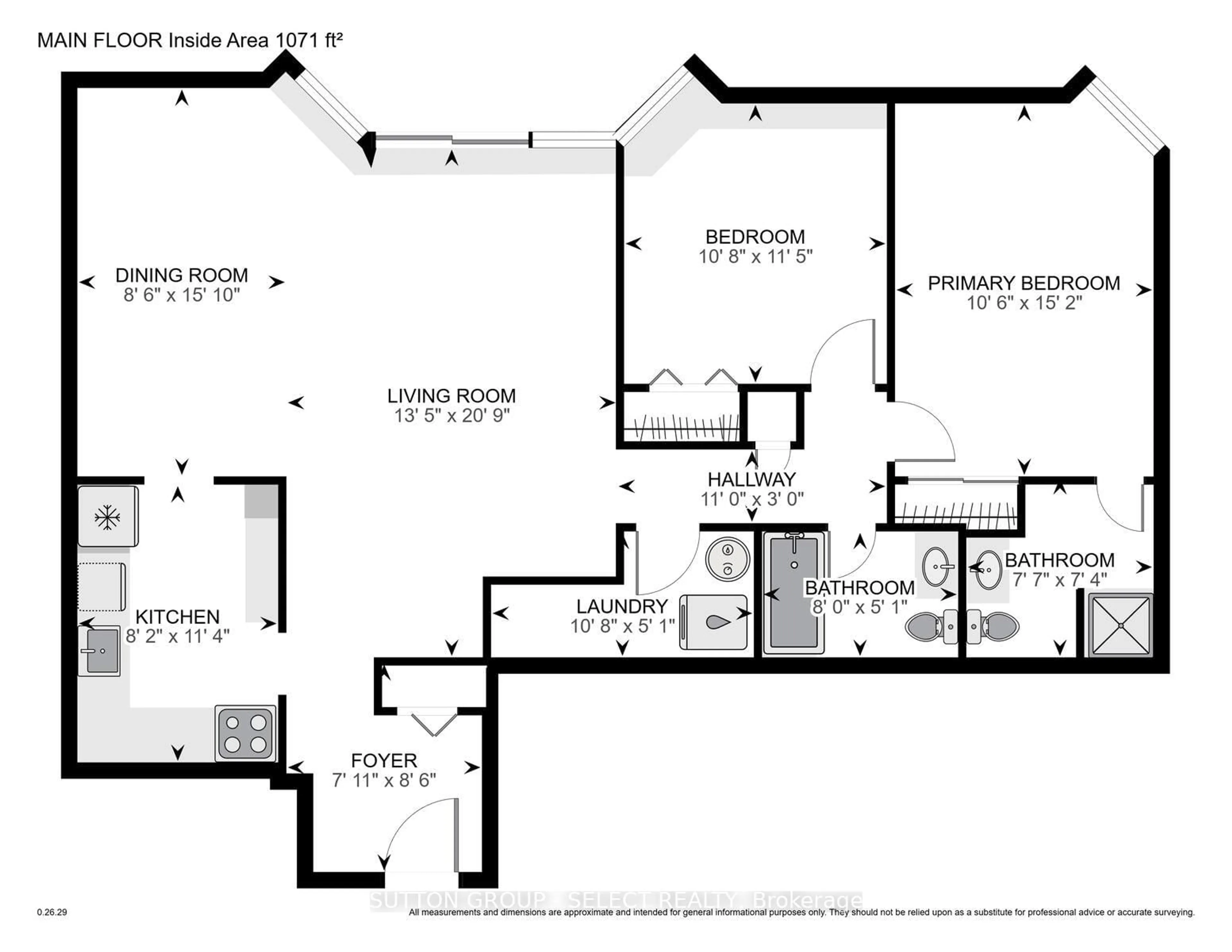 Floor plan for 363 Colborne St #304, London East Ontario N6B 3N3