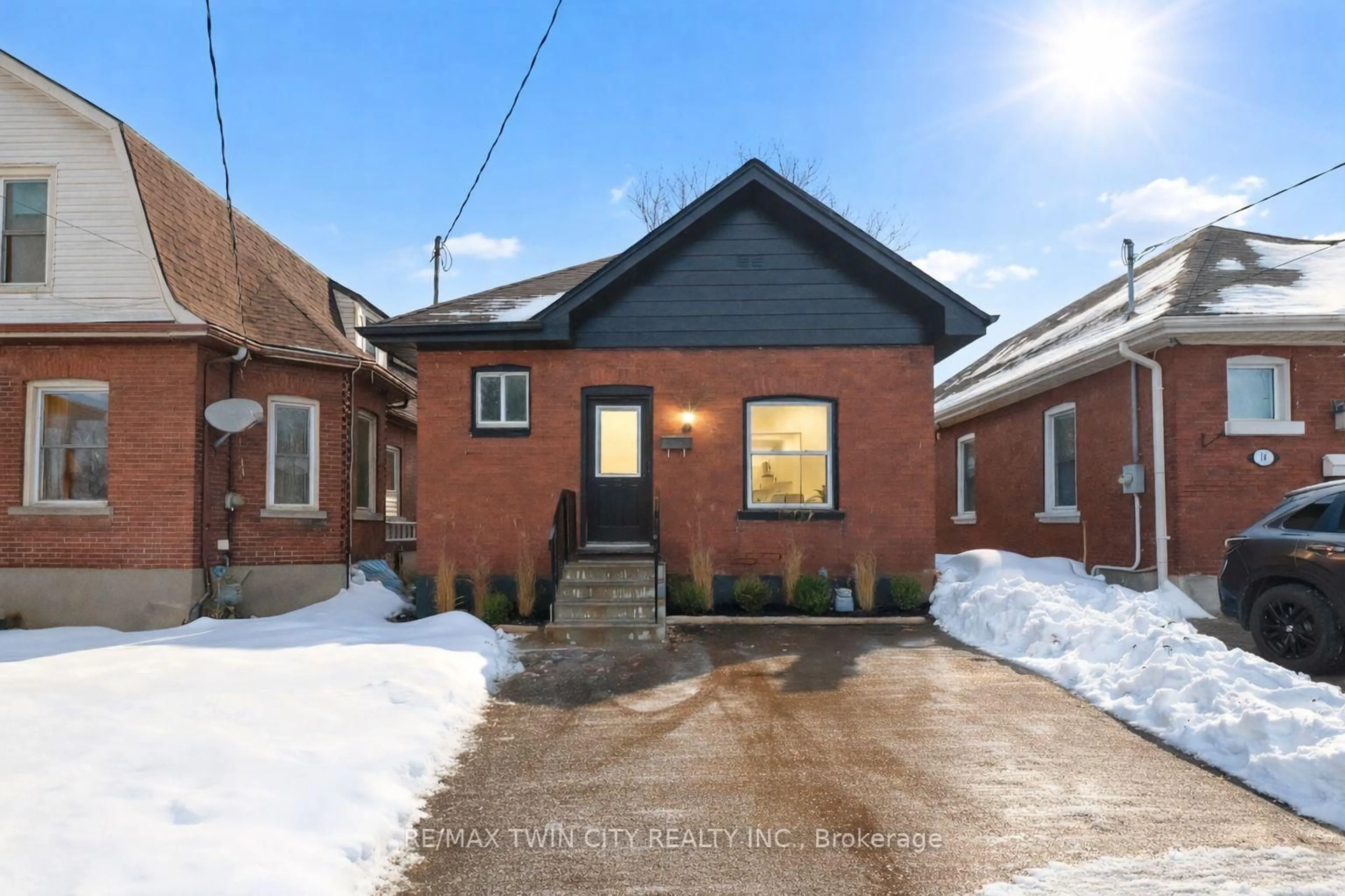 Home with brick exterior material, street for 12 Carlyle St, Brantford Ontario N3T 2C1