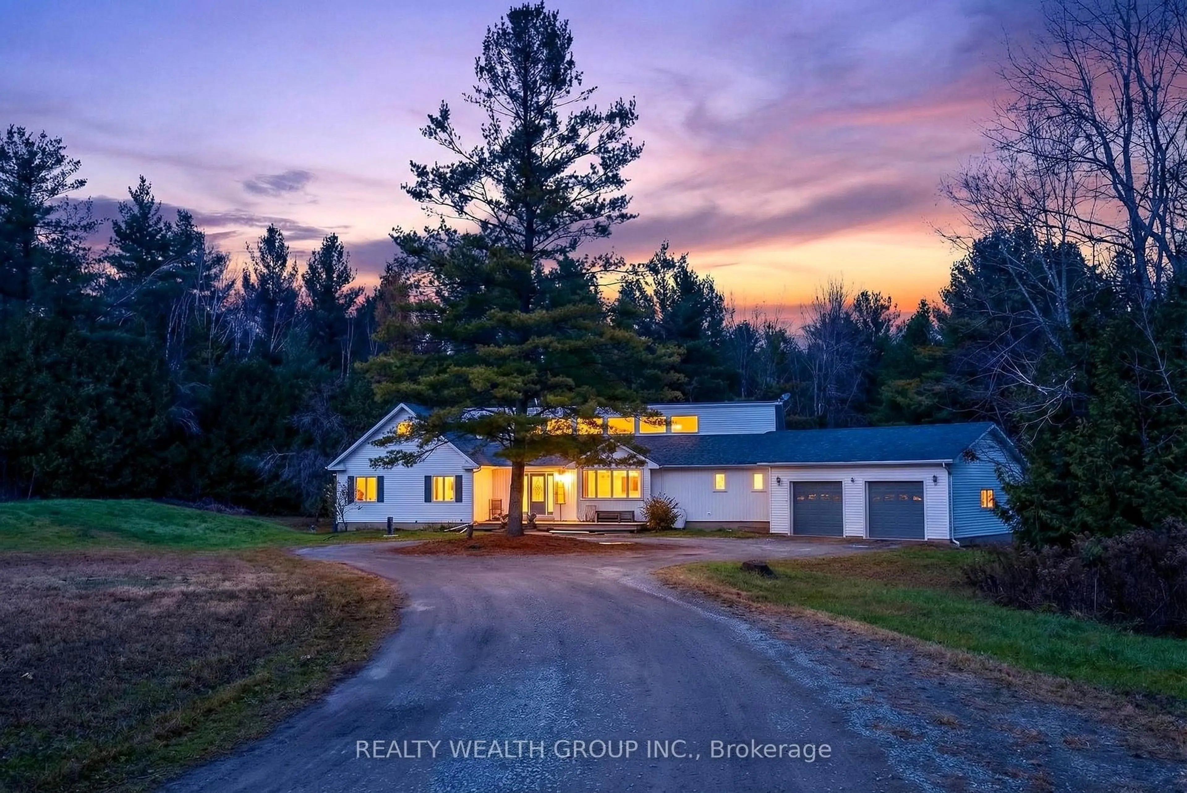 A pic from outside/outdoor area/front of a property/back of a property/a pic from drone, water/lake/river/ocean view for 20 Syer Line, Cavan Monaghan Ontario K0L 1V0