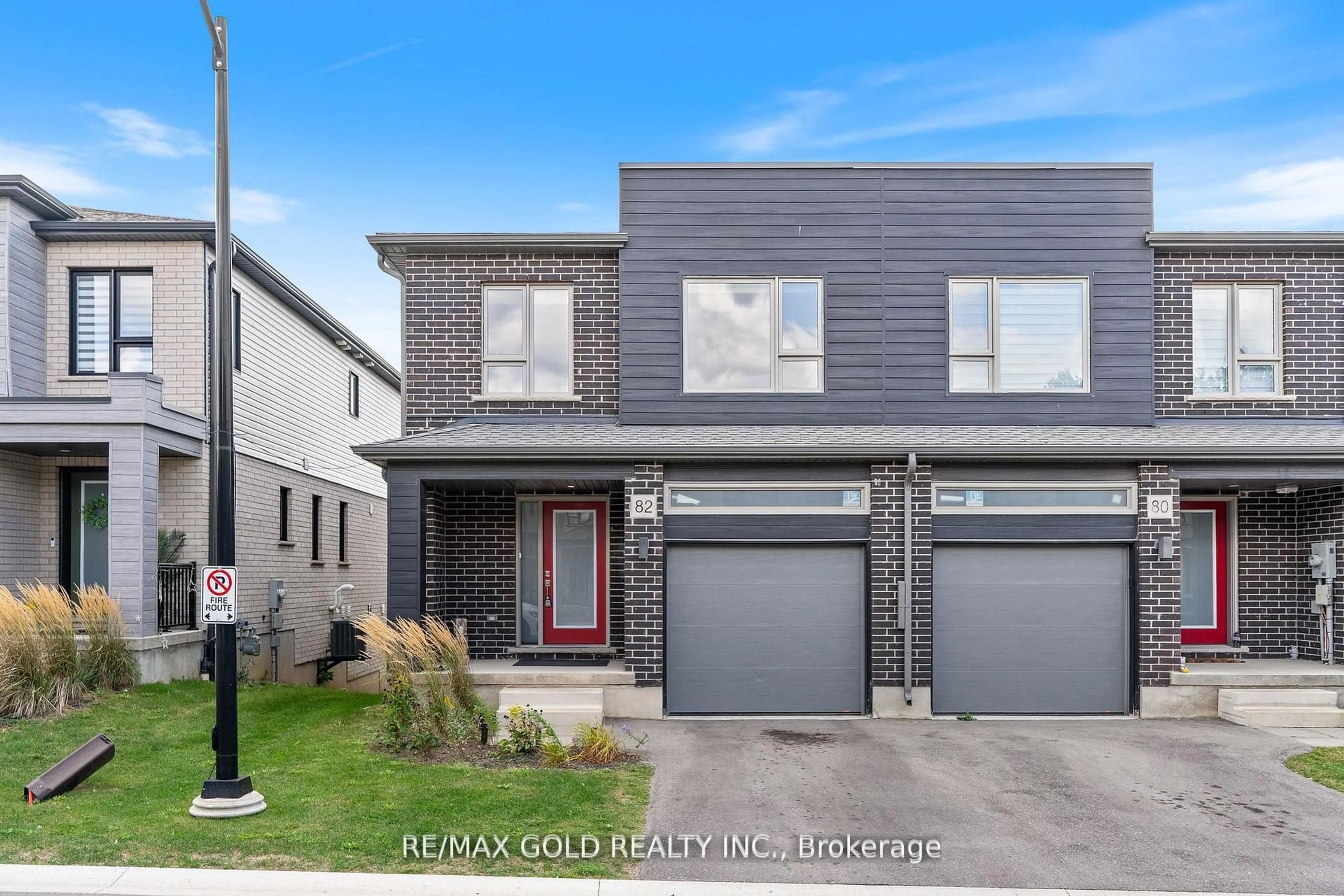 Home with brick exterior material, street for 82 Pony Way, Kitchener Ontario N2R 0R2