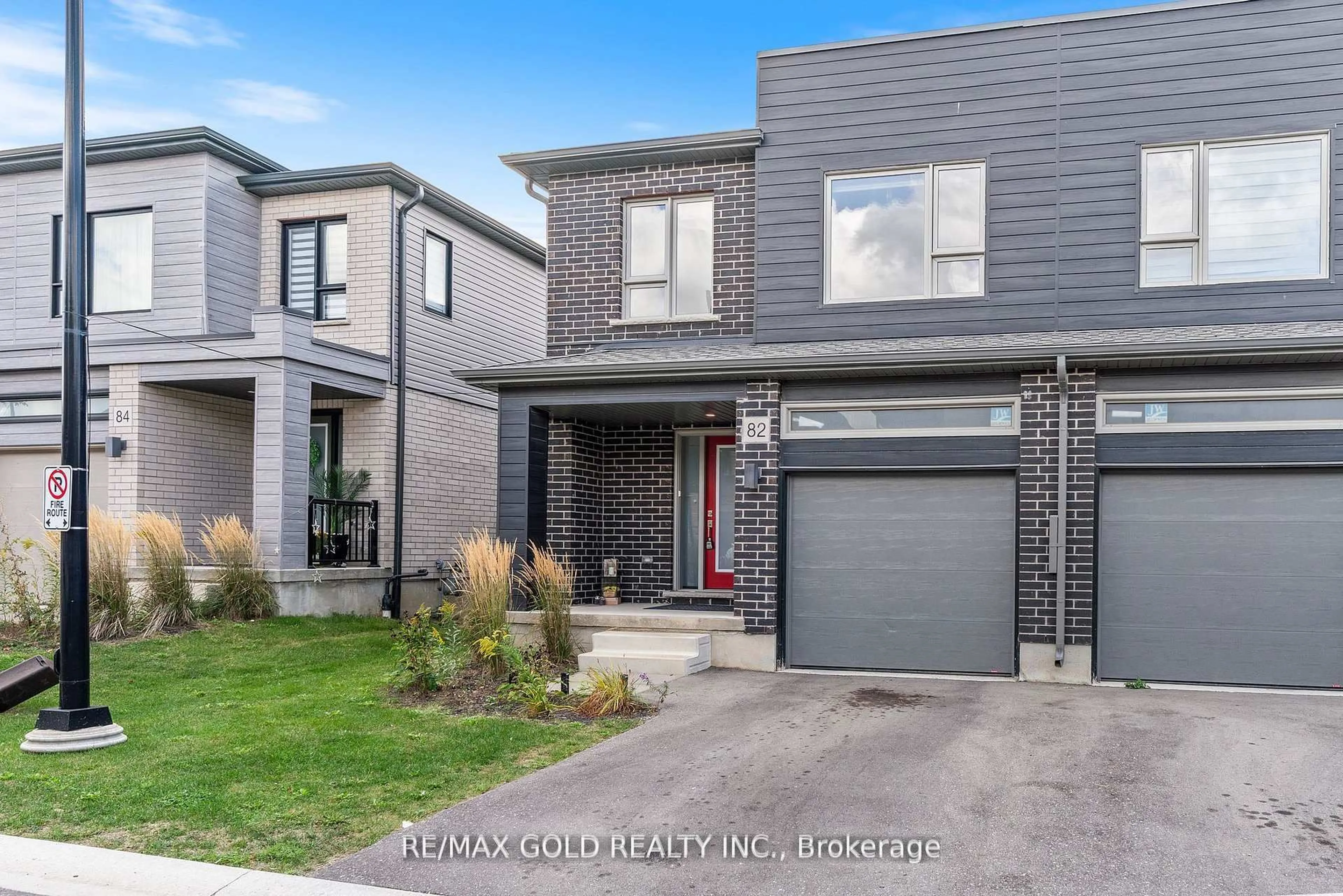 Home with brick exterior material, street for 82 Pony Way, Kitchener Ontario N2R 0R2