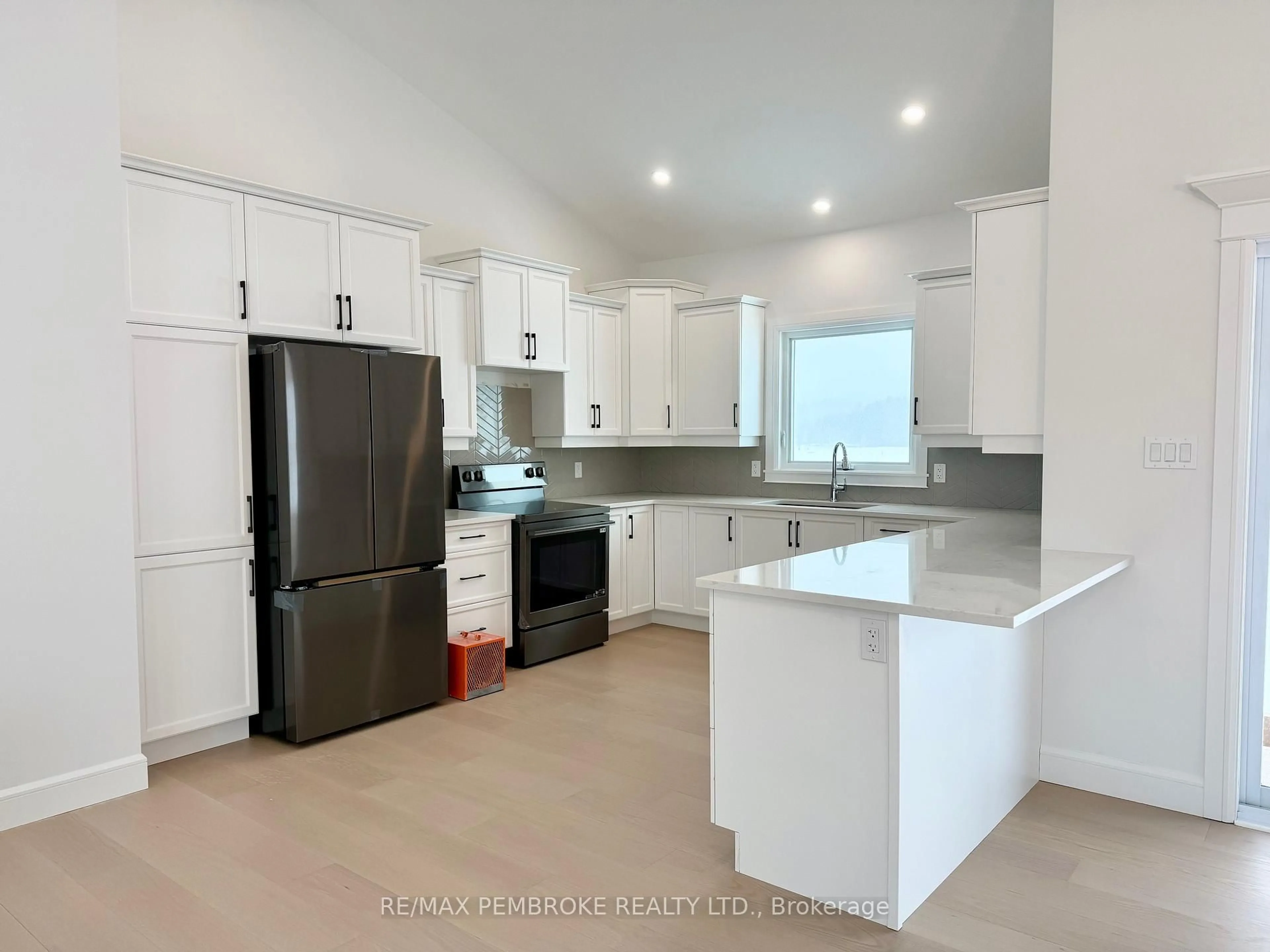 Open concept kitchen, ceramic/tile floor for 26 Jade Ave, Petawawa Ontario K8H 0E5