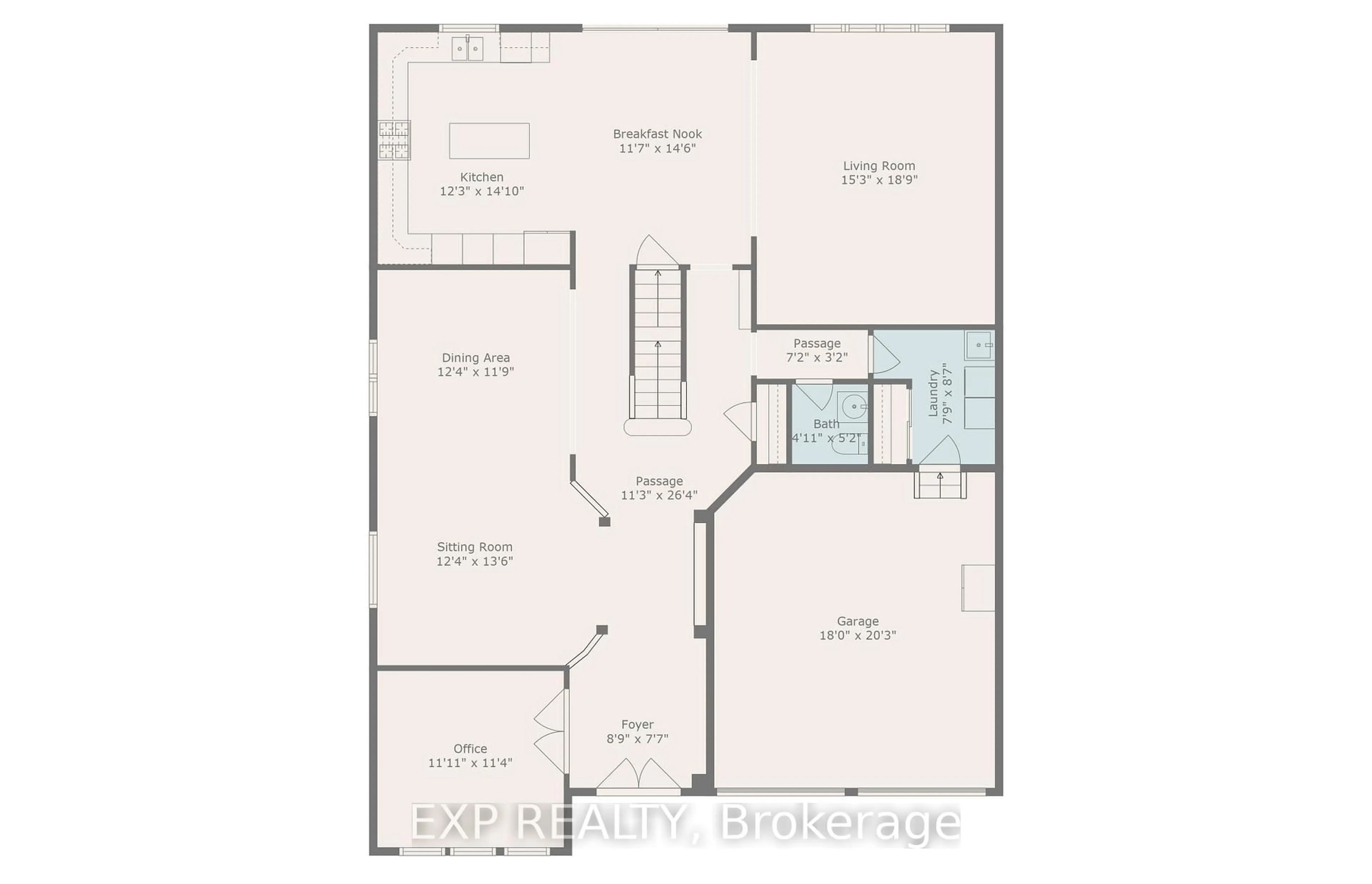 Floor plan for 504 Albert Boyd Private, Carp Ontario K0A 1L0