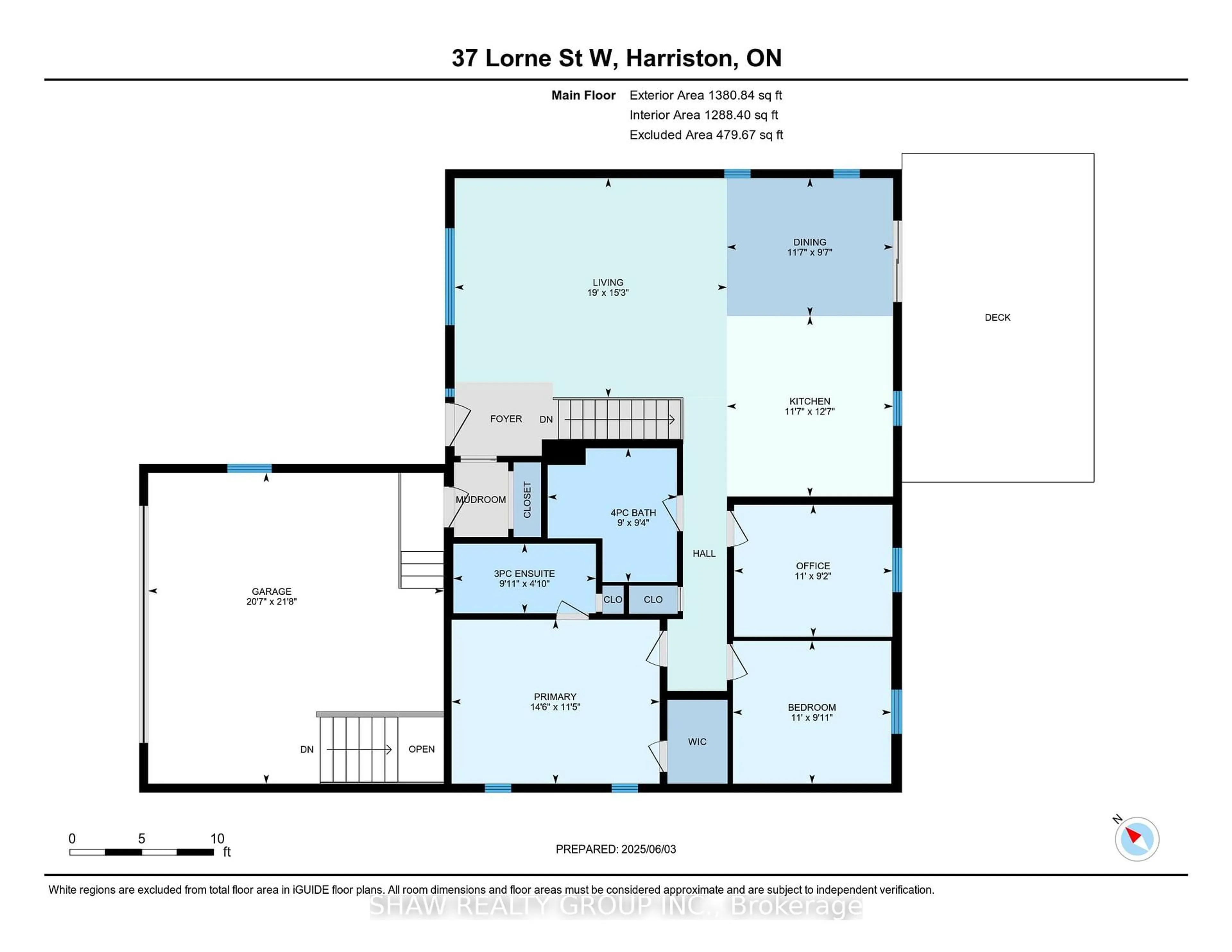 Floor plan for 37 Lorne St, Minto Ontario N0G 1Z0