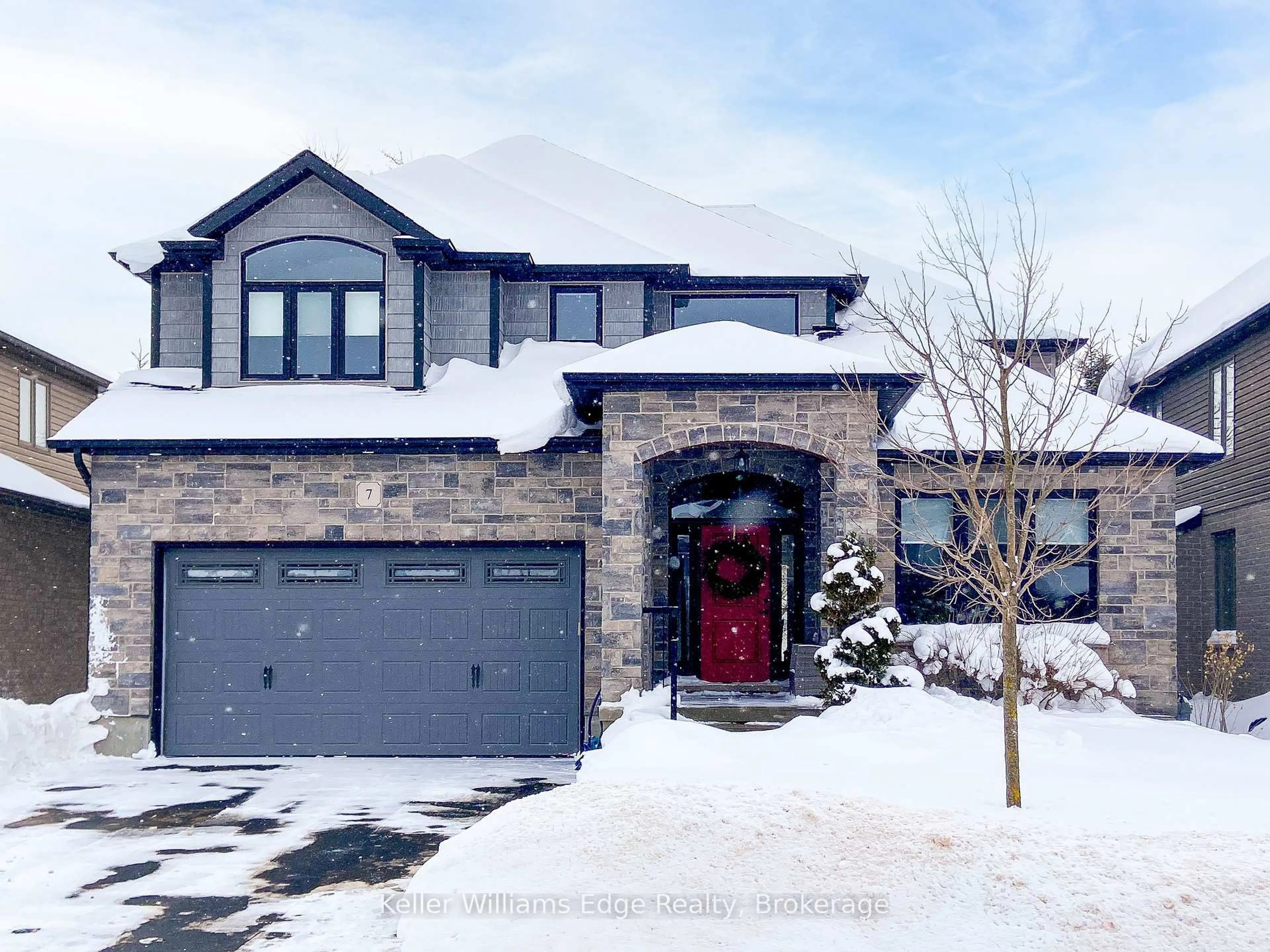 Home with brick exterior material, street for 7 Hillborn St, East Luther Grand Valley Ontario L9W 6T9