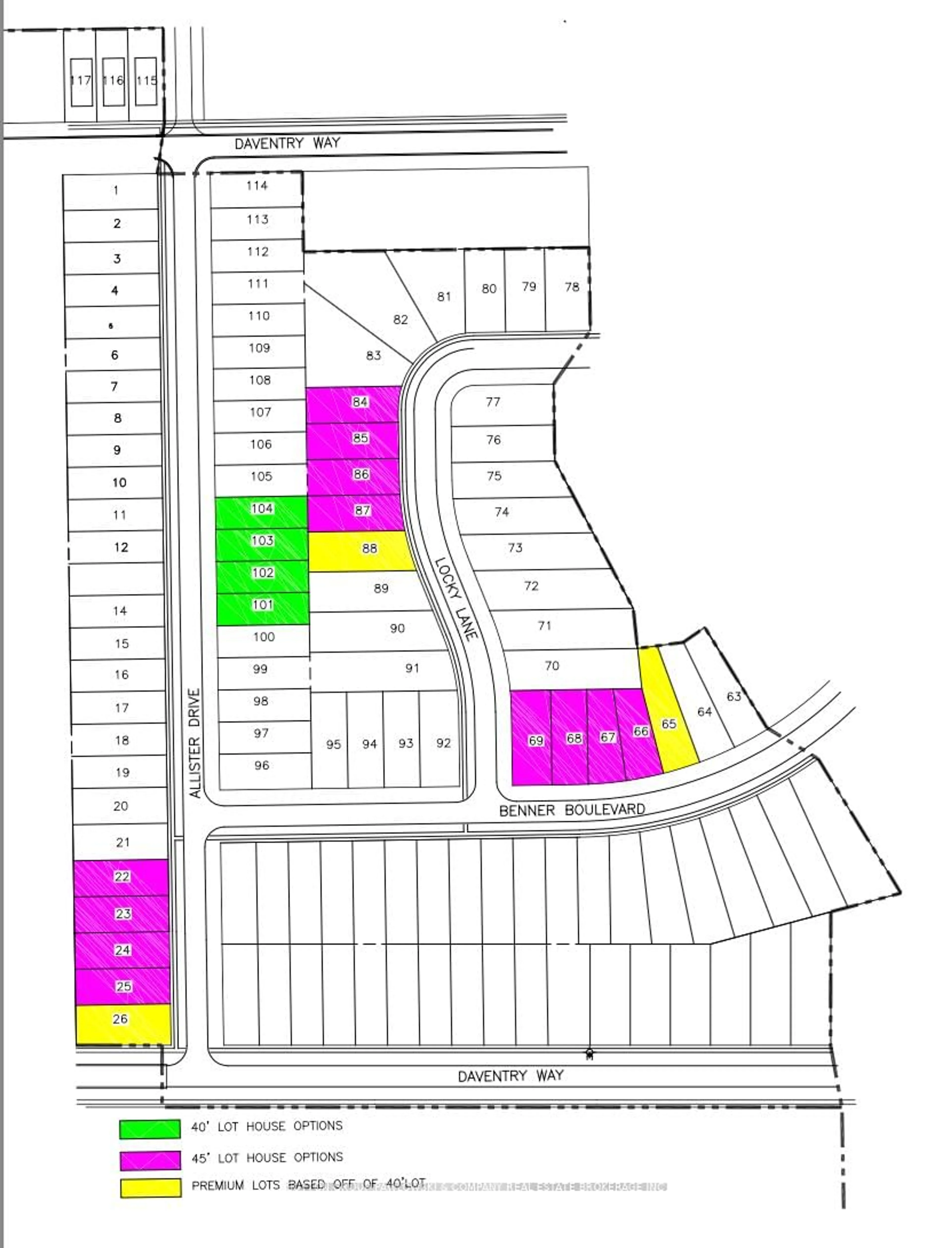 Floor plan for 40 Benner Blvd #Lot 67, Middlesex Centre Ontario N0L 1R0
