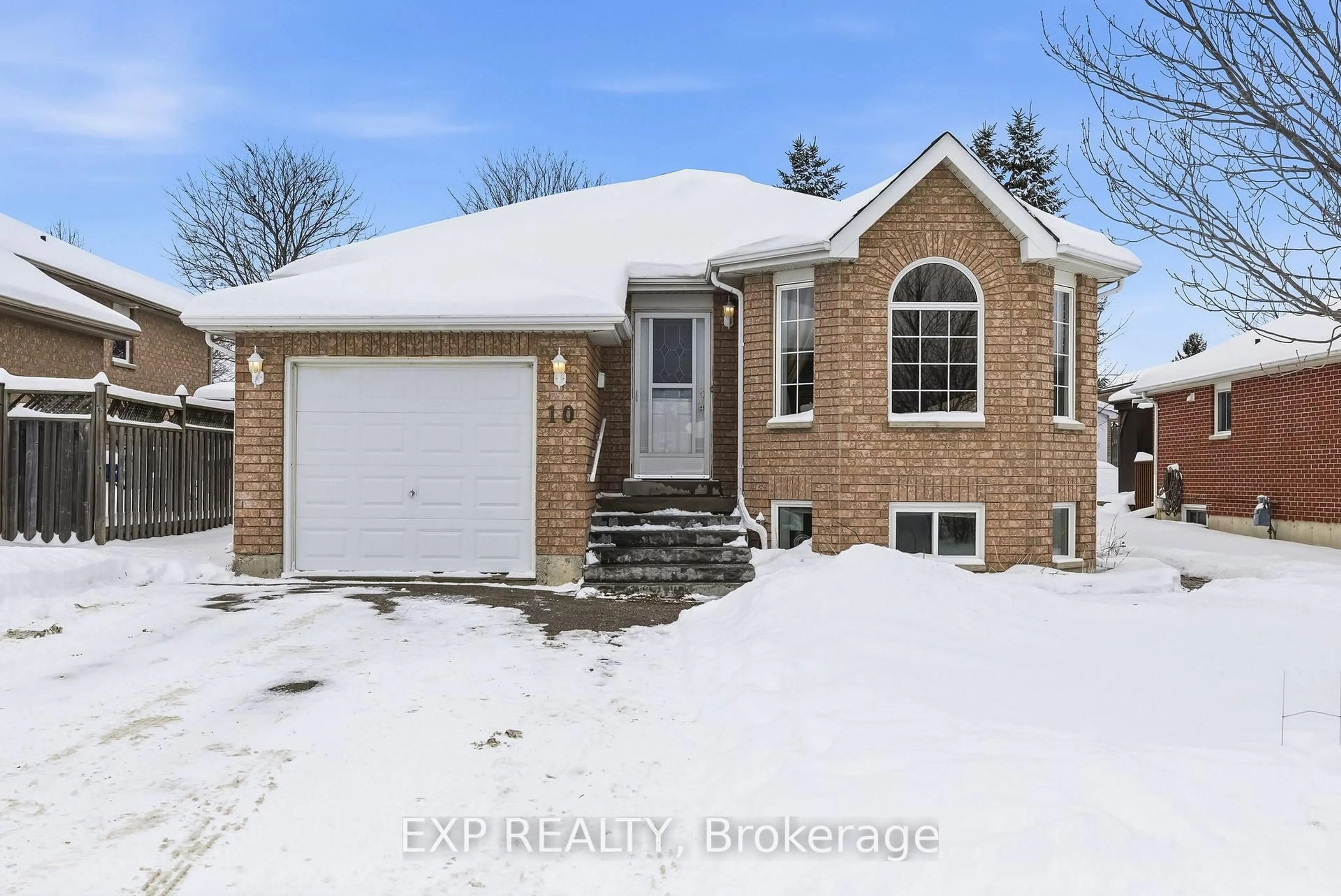 Home with brick exterior material, street for 10 Mcgibbon Blvd, Kawartha Lakes Ontario K9V 6G3