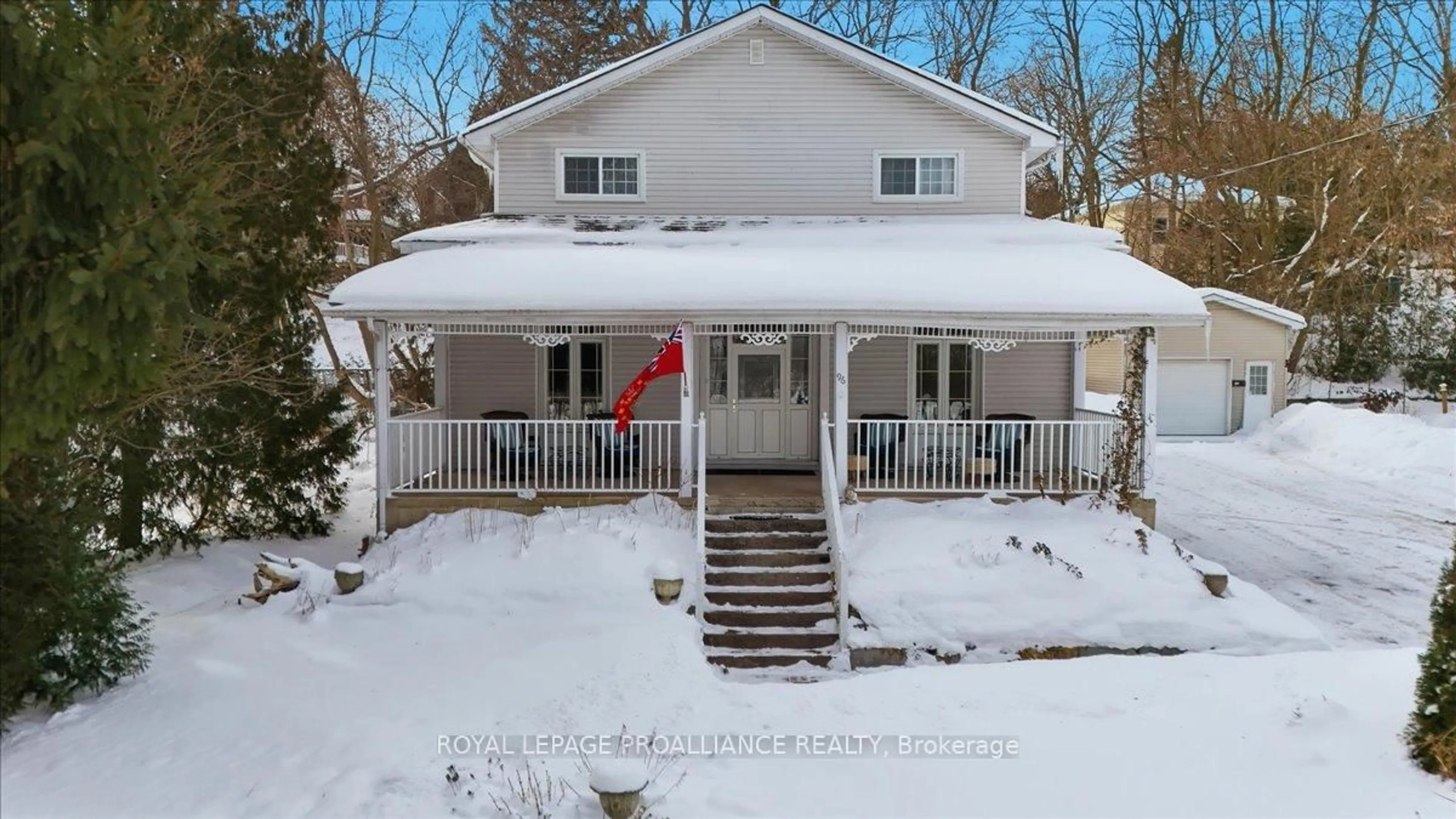 Home with vinyl exterior material, street for 96 Cavan St, Port Hope Ontario L1A 3B7
