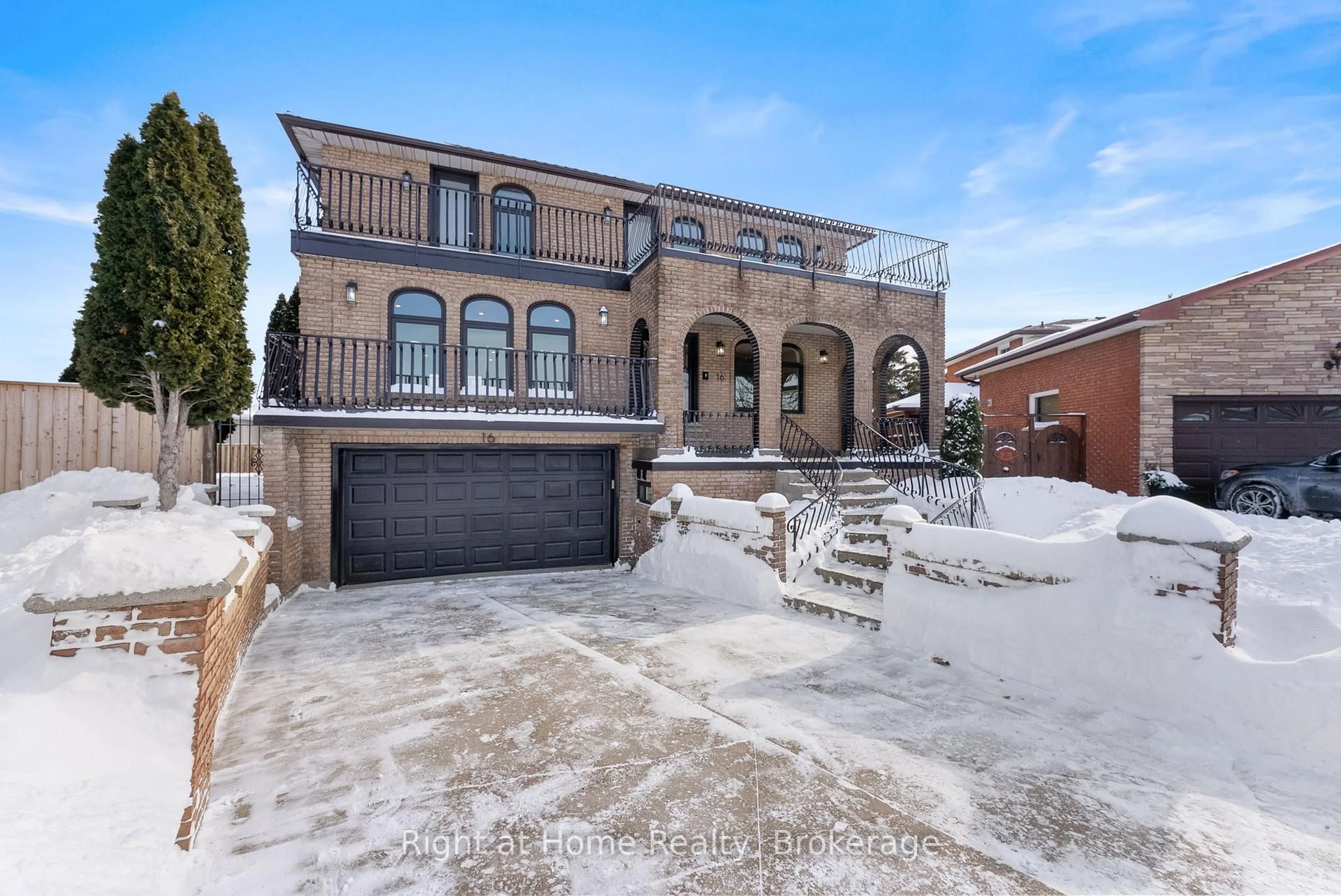 Home with brick exterior material, street for 16 Bosna Crt, Hamilton Ontario L8T 4T6