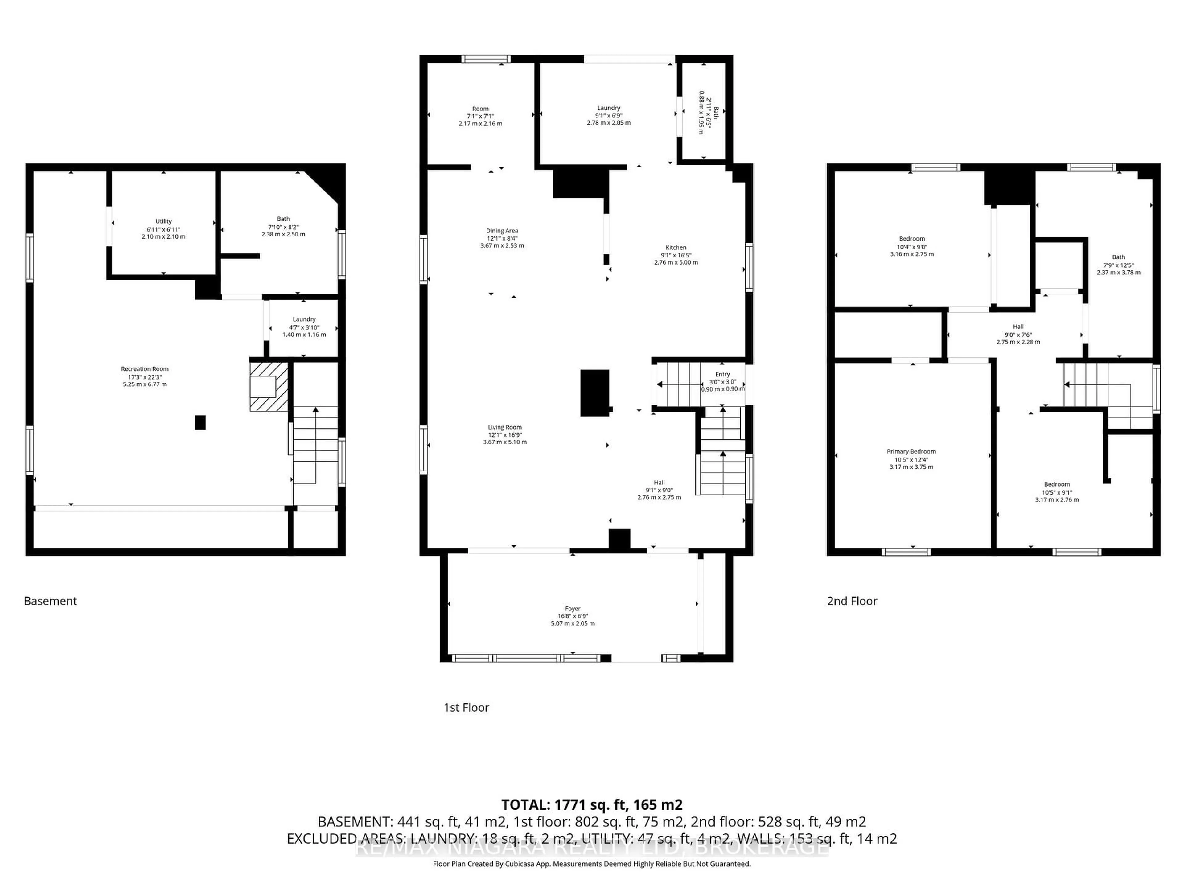 Floor plan for 3547 Strang Dr, Niagara Falls Ontario L2G 6K5