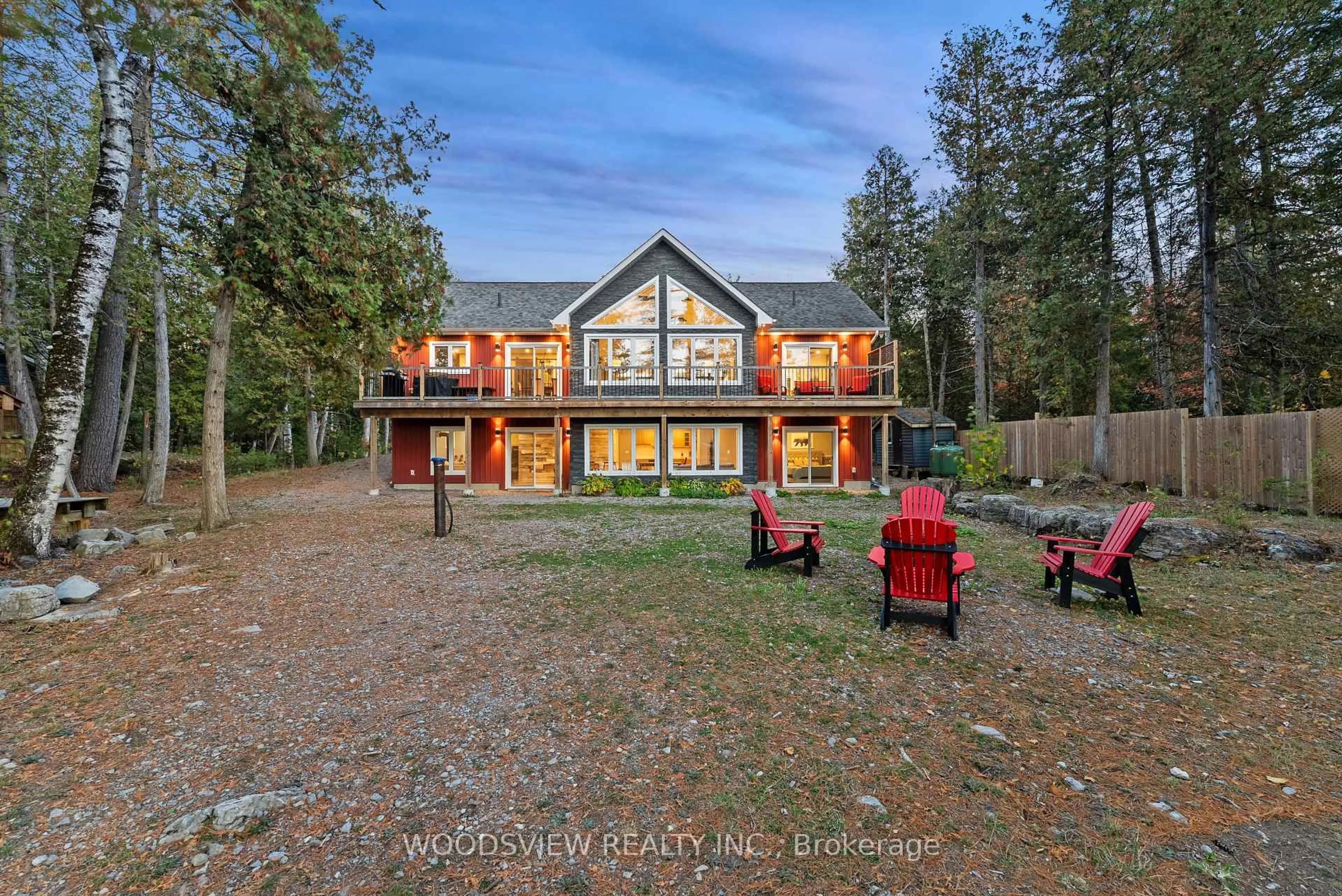 A pic from outside/outdoor area/front of a property/back of a property/a pic from drone, unknown for 89 Little Silver Way, Trent Lakes Ontario K0M 1A0