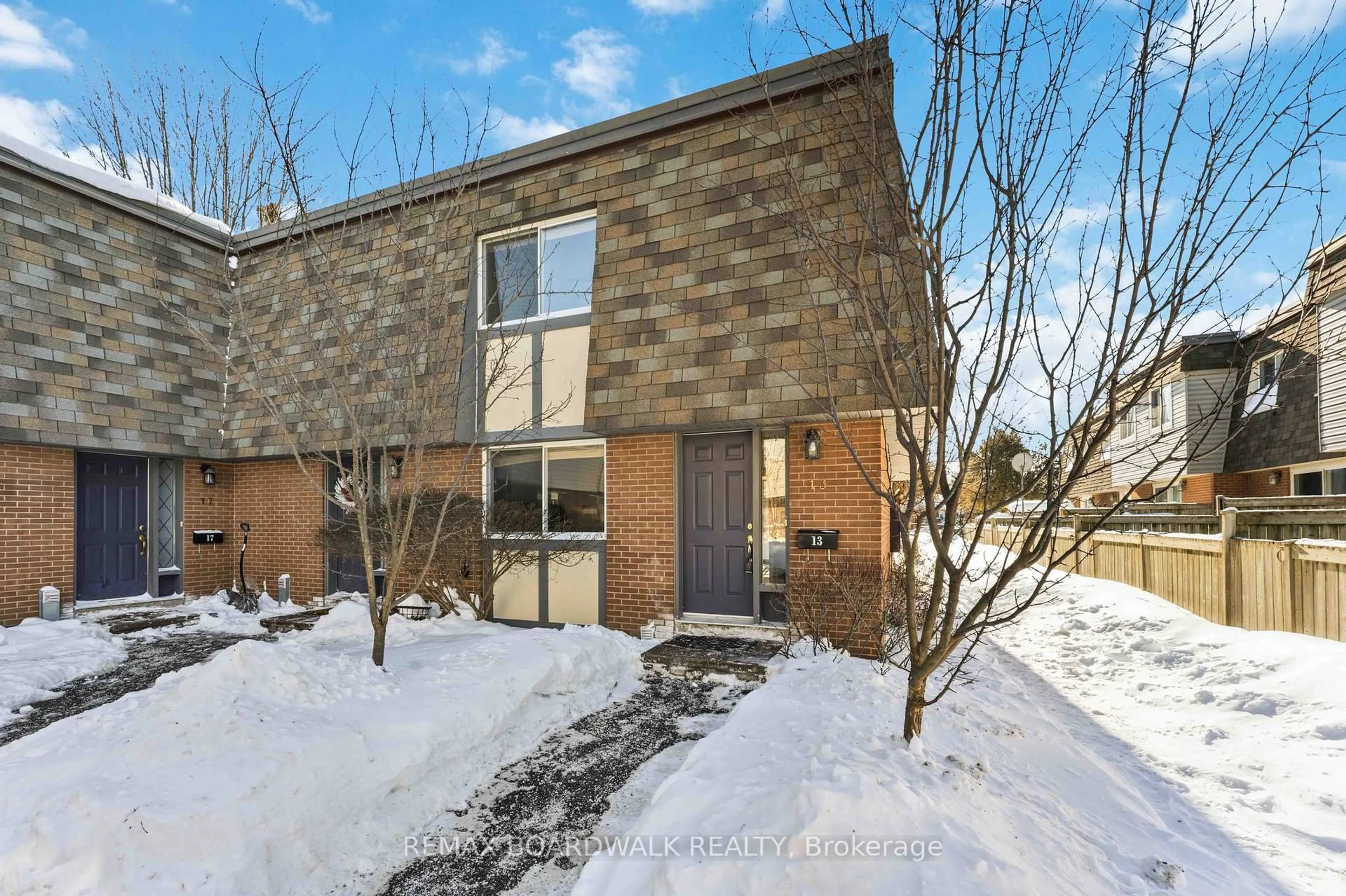 Home with brick exterior material, street for 13 Corley Private #-, Ottawa Ontario K1V 8T7