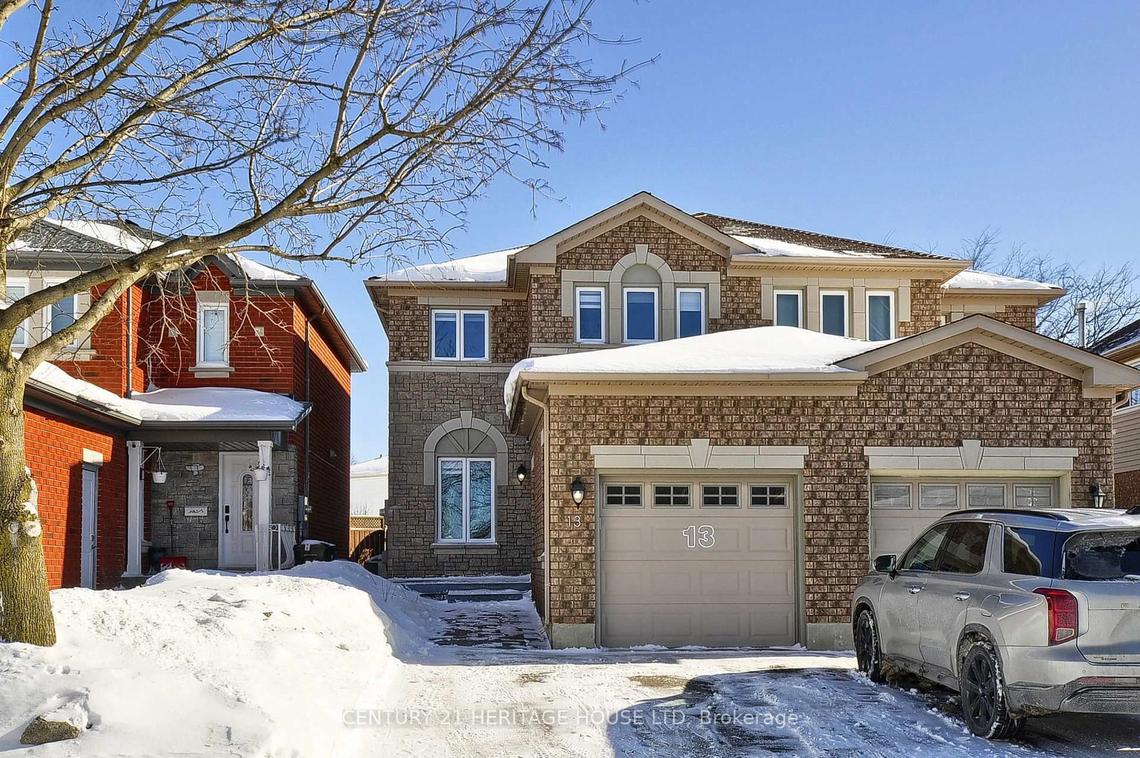 Home with brick exterior material, street for 13 Stonecairn Dr, Cambridge Ontario N1T 1W3