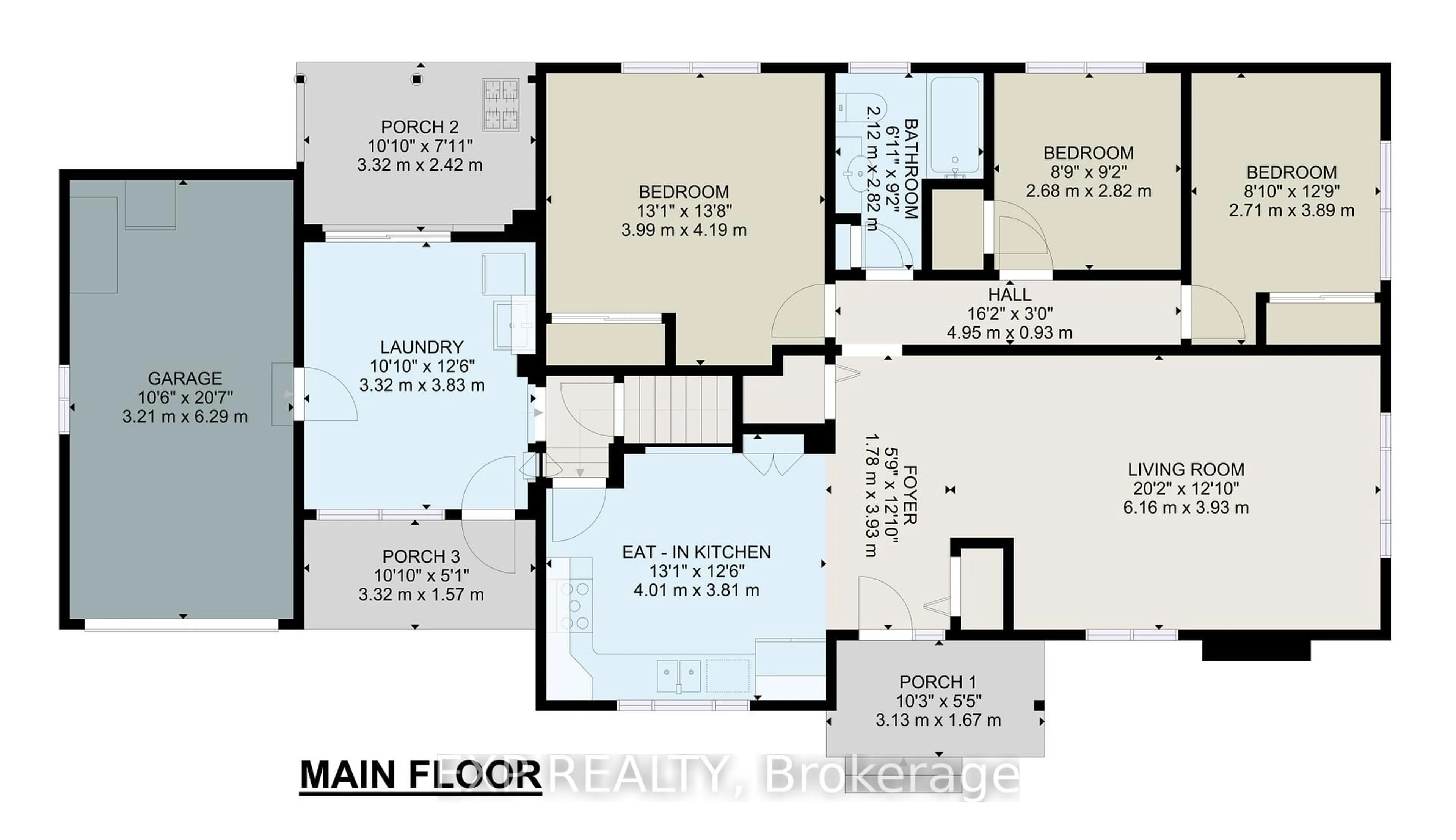 Floor plan for 678 LAUDERDALE Ave, London North Ontario N5X 1N1