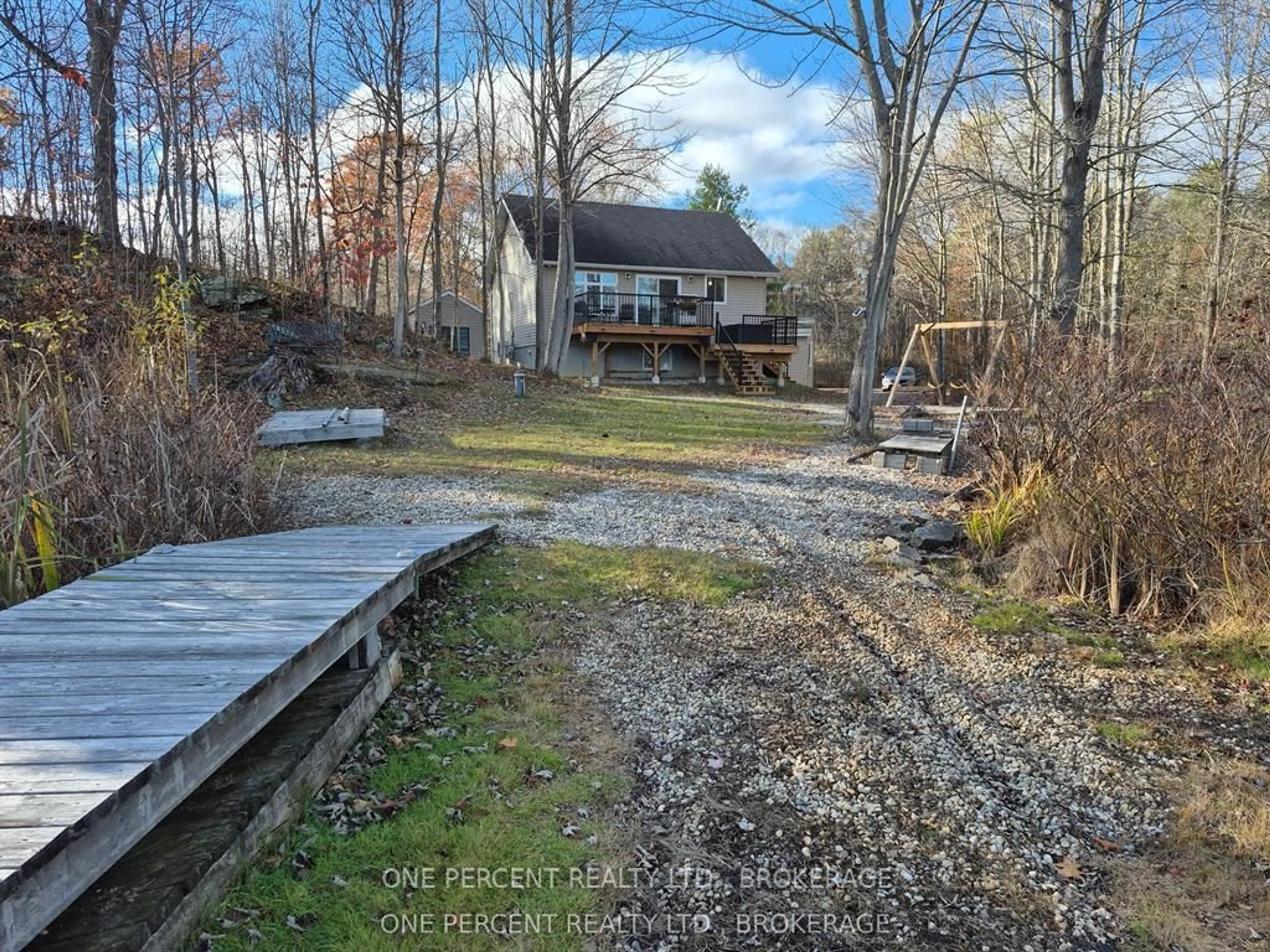 A pic from outside/outdoor area/front of a property/back of a property/a pic from drone, water/lake/river/ocean view for 368 Troy Lake Rd, Rideau Lakes Ontario K0G 1E0