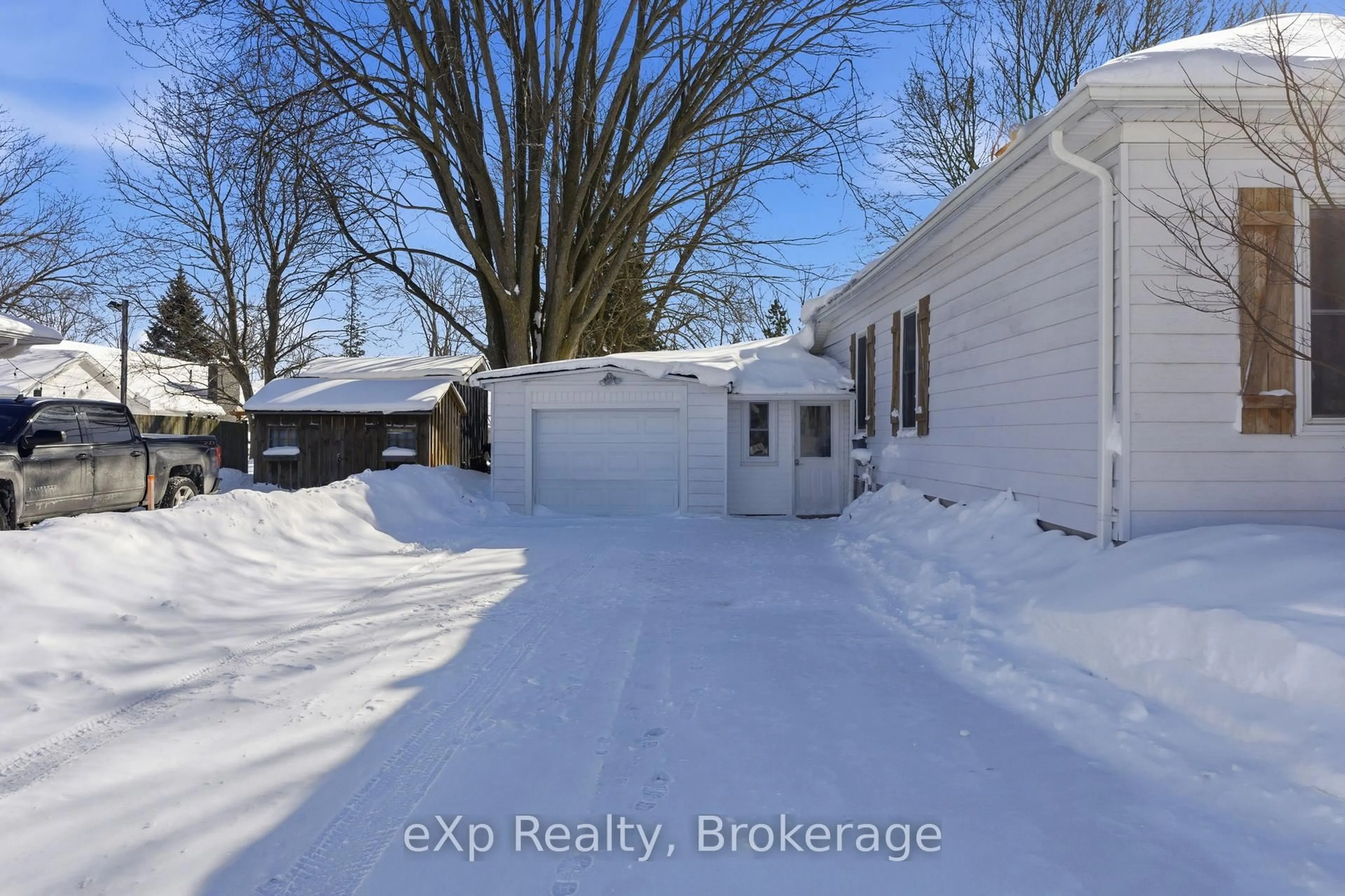 A pic from outside/outdoor area/front of a property/back of a property/a pic from drone, street for 177 St David St, West Perth Ontario N0K 1N0